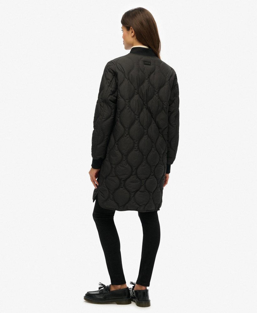Longline Quilted Liner Jacket