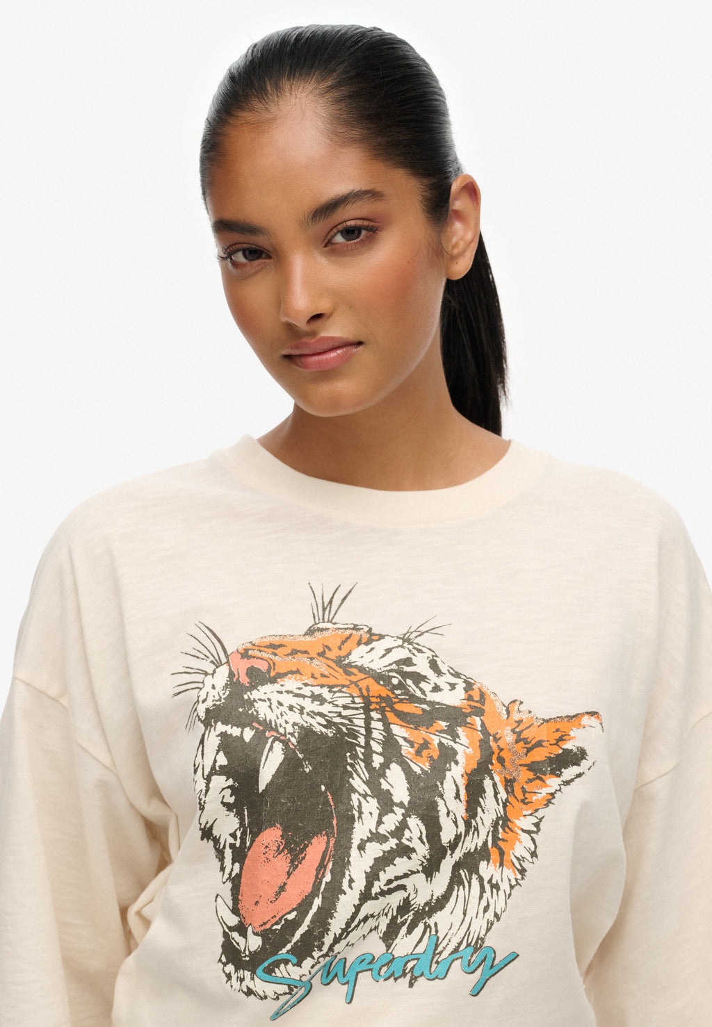 تيشيرت بايكر روك كبير الحجم