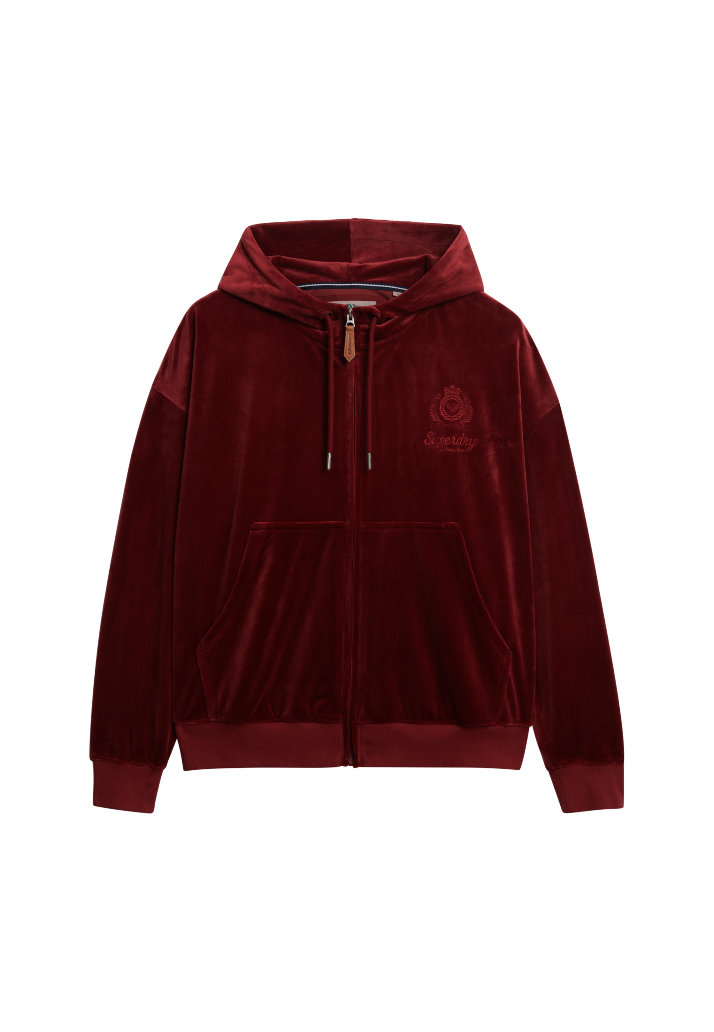 هودي مخملي بسحاب من كانتري كلوب