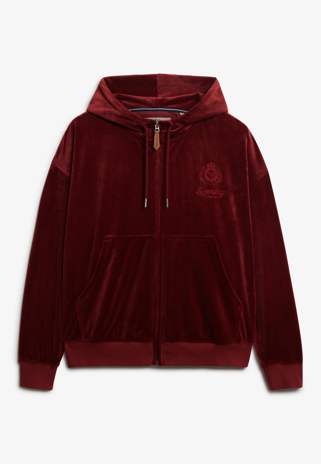 هودي مخملي بسحاب من كانتري كلوب