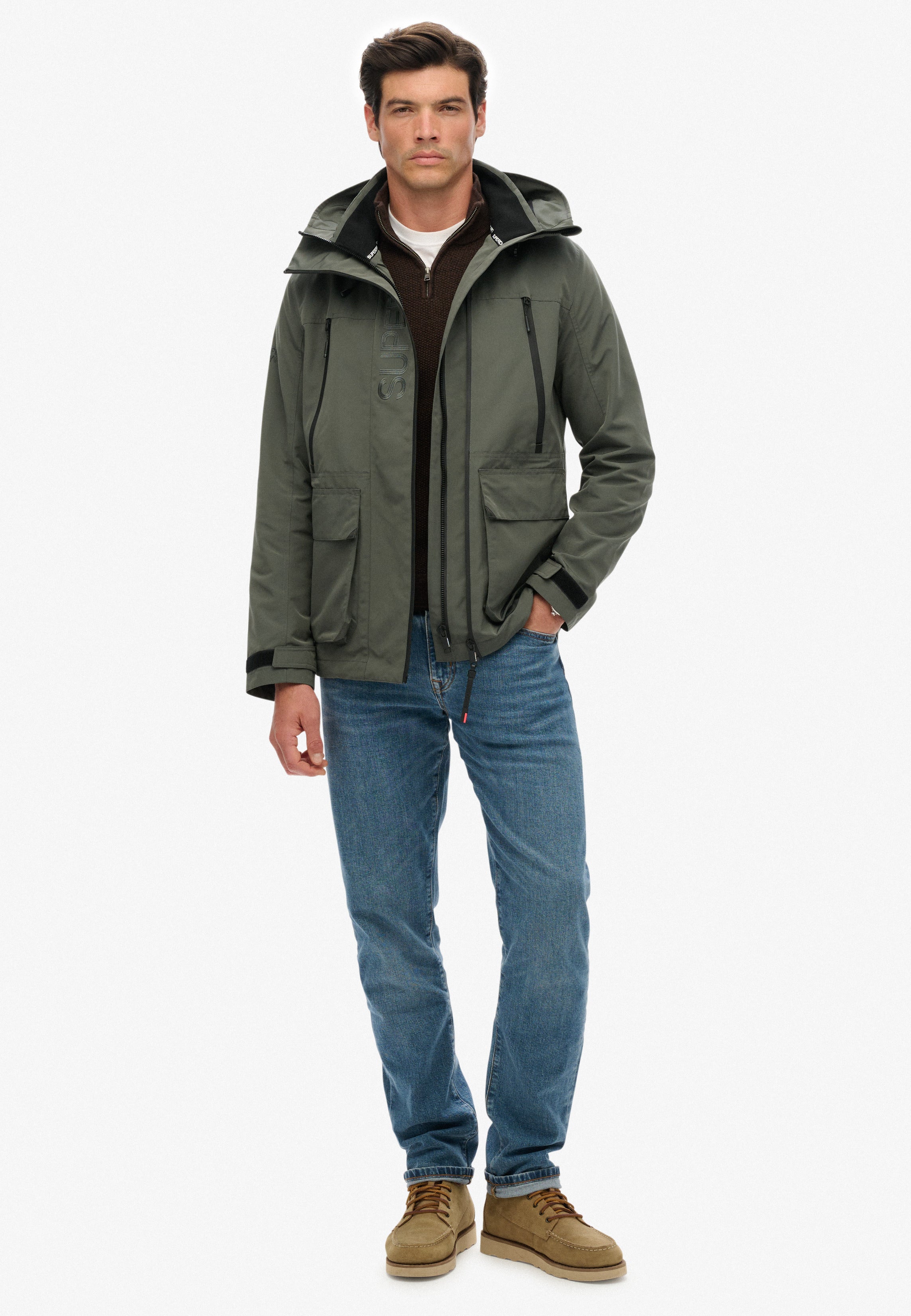 Hooded Ultimate Embroidered Windbreaker