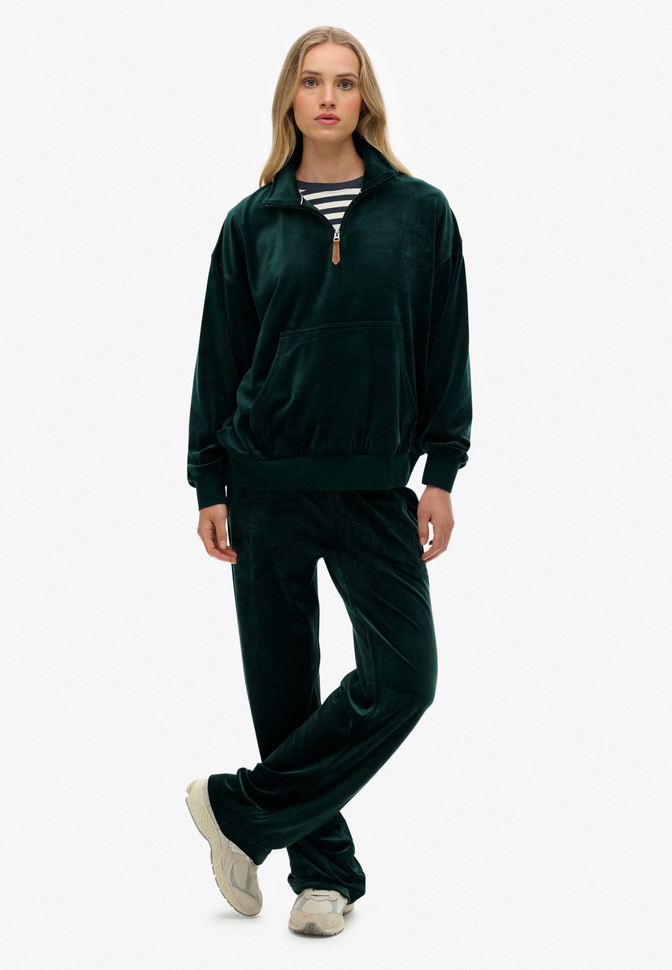 Country Club Velour Quarter Zip