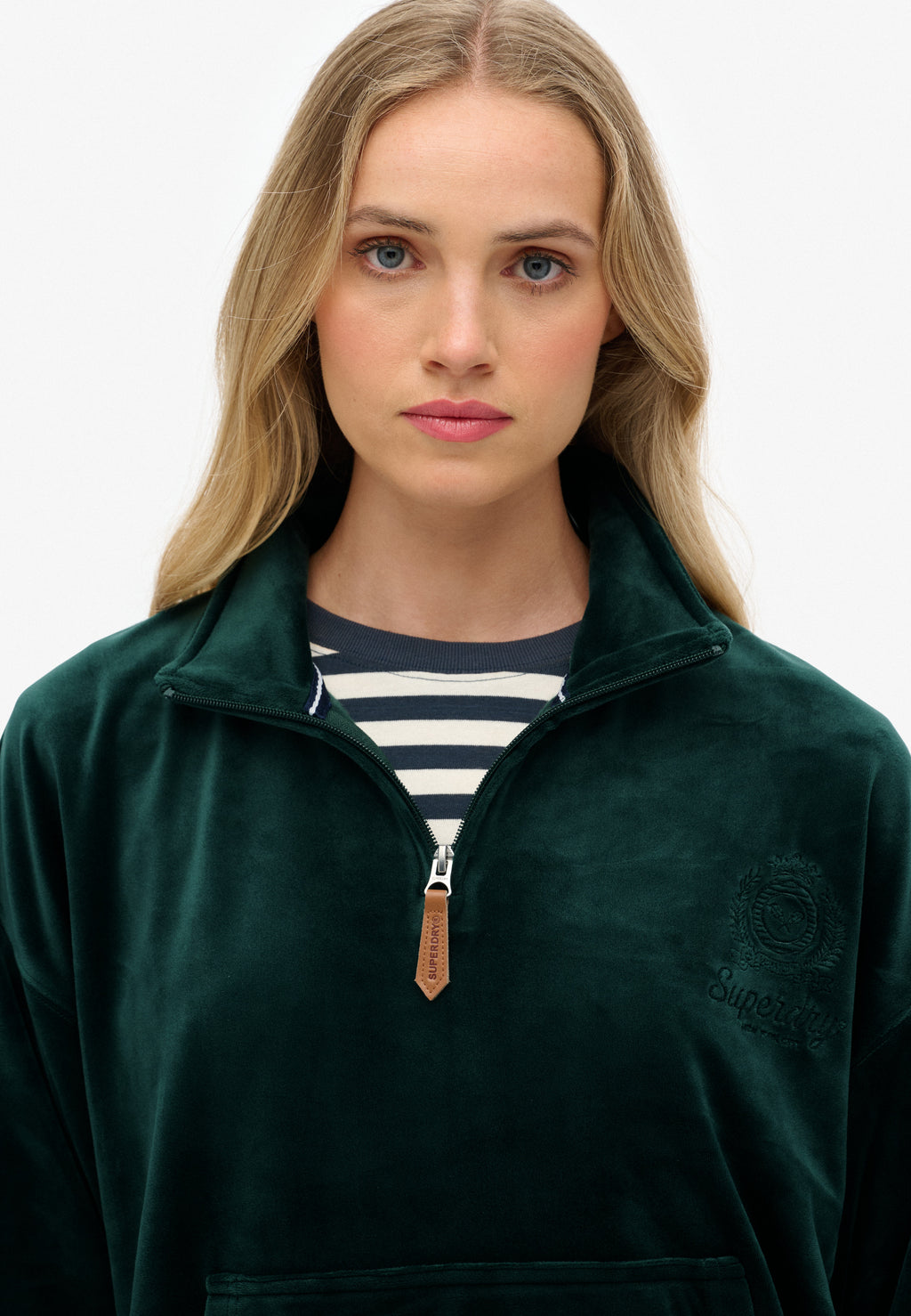 Country Club Velour Quarter Zip