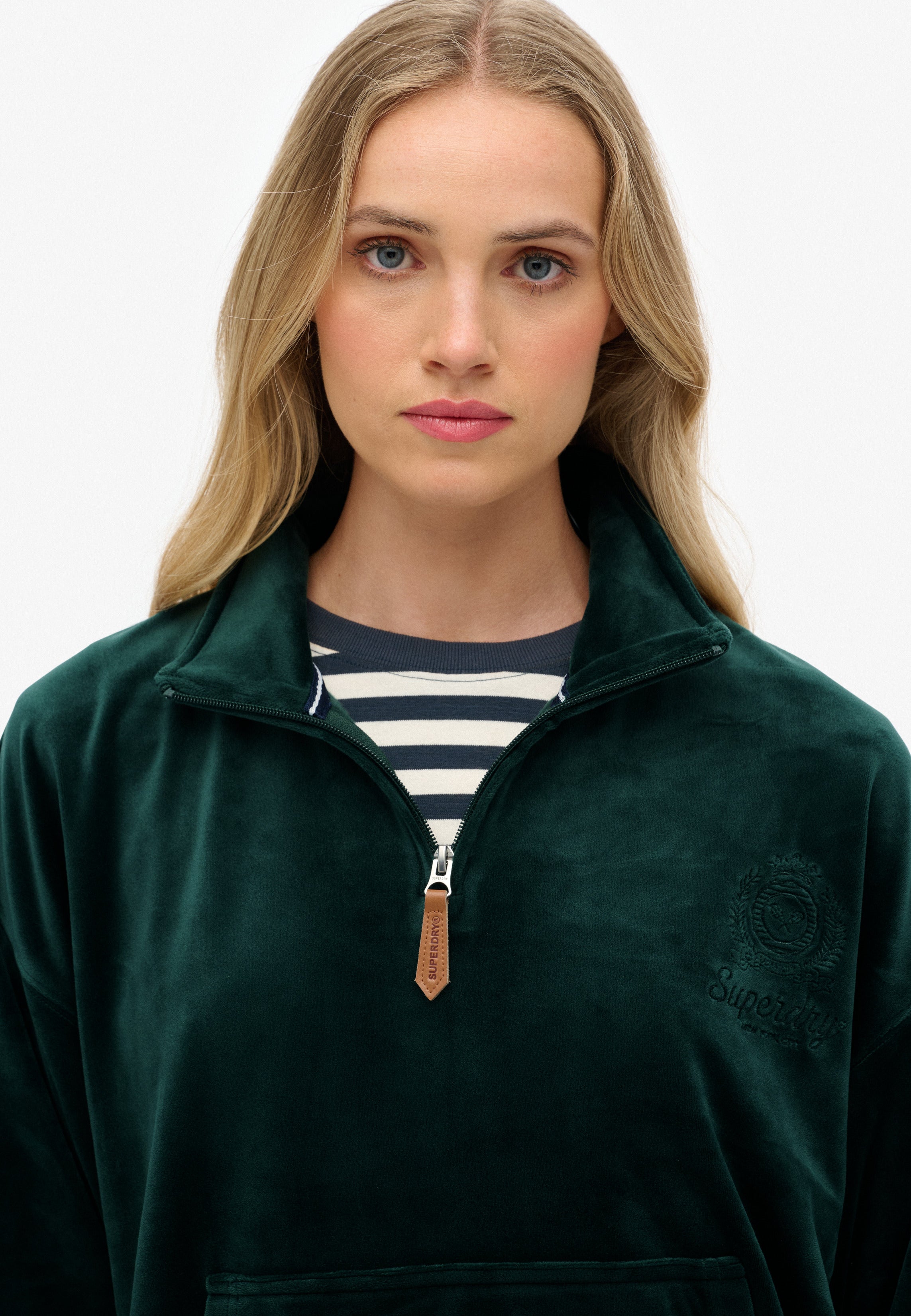 Country Club Velour Quarter Zip