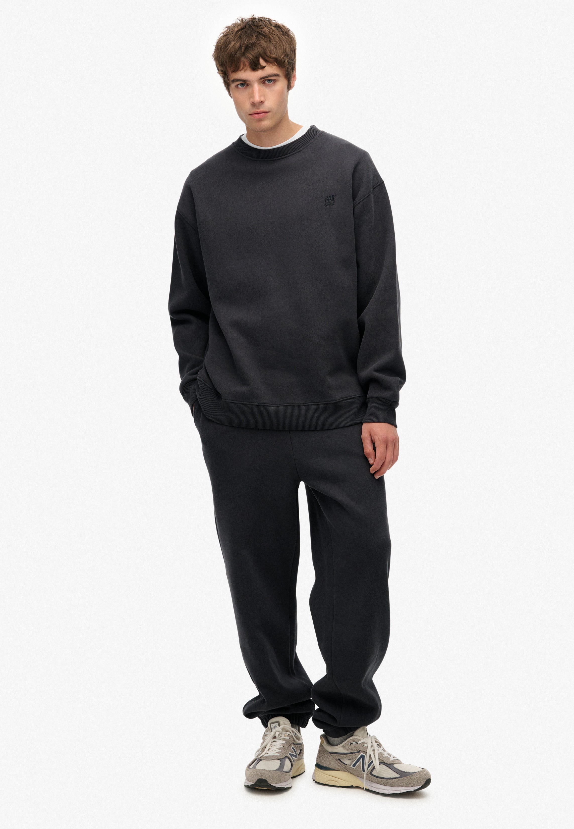 Blank Oversized Crew Sweatshirt
