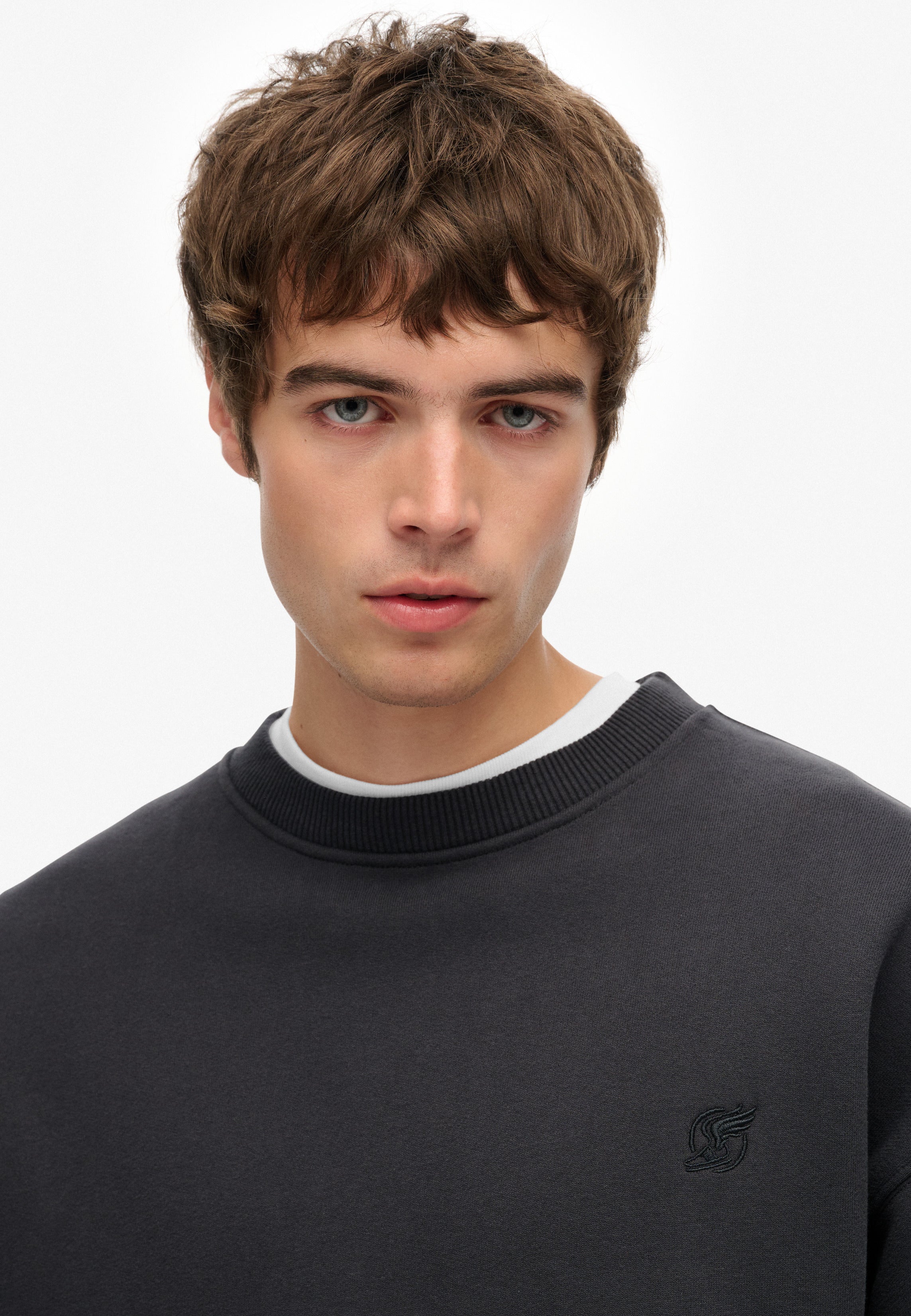 Blank Oversized Crew Sweatshirt