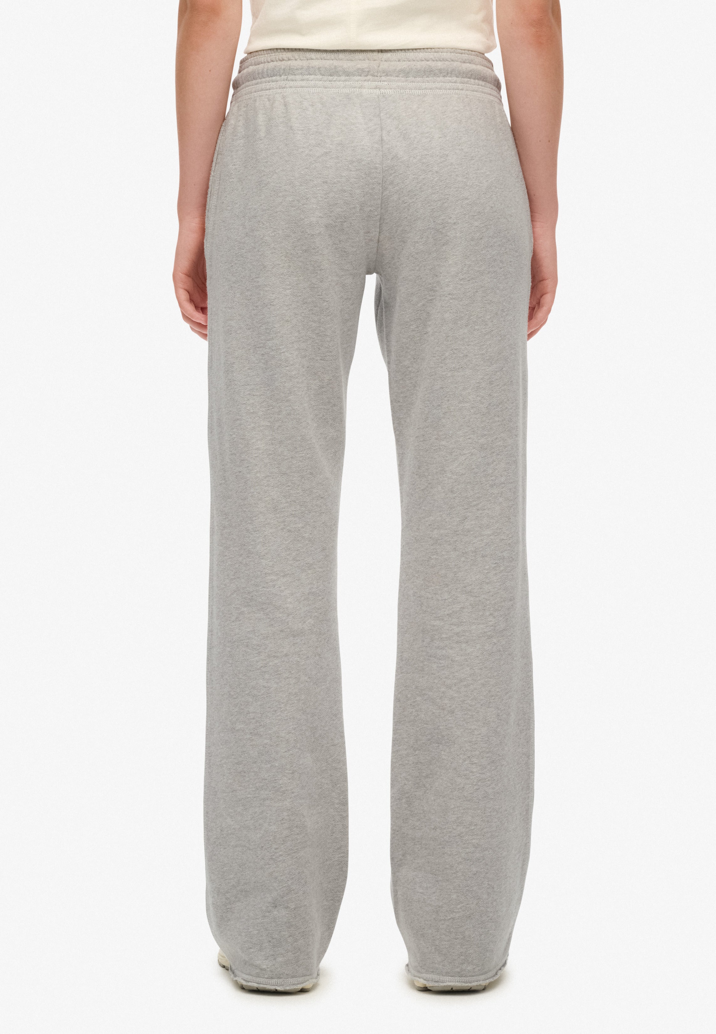 Athletic Embroidered Flare Joggers