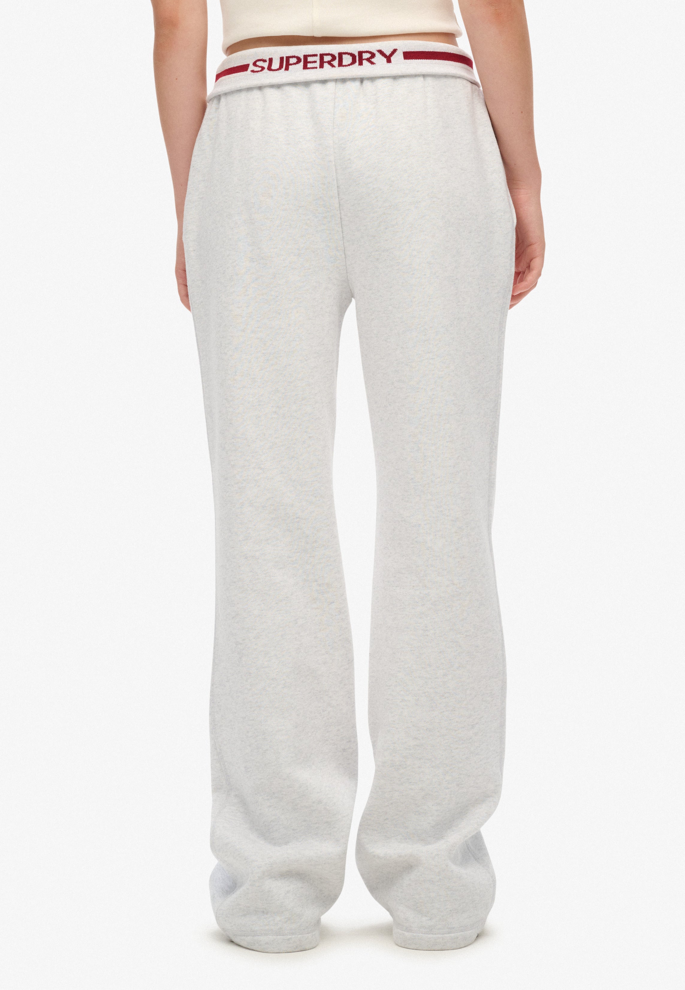 Athletic Essentials Logo Low Rise Flare Jogger