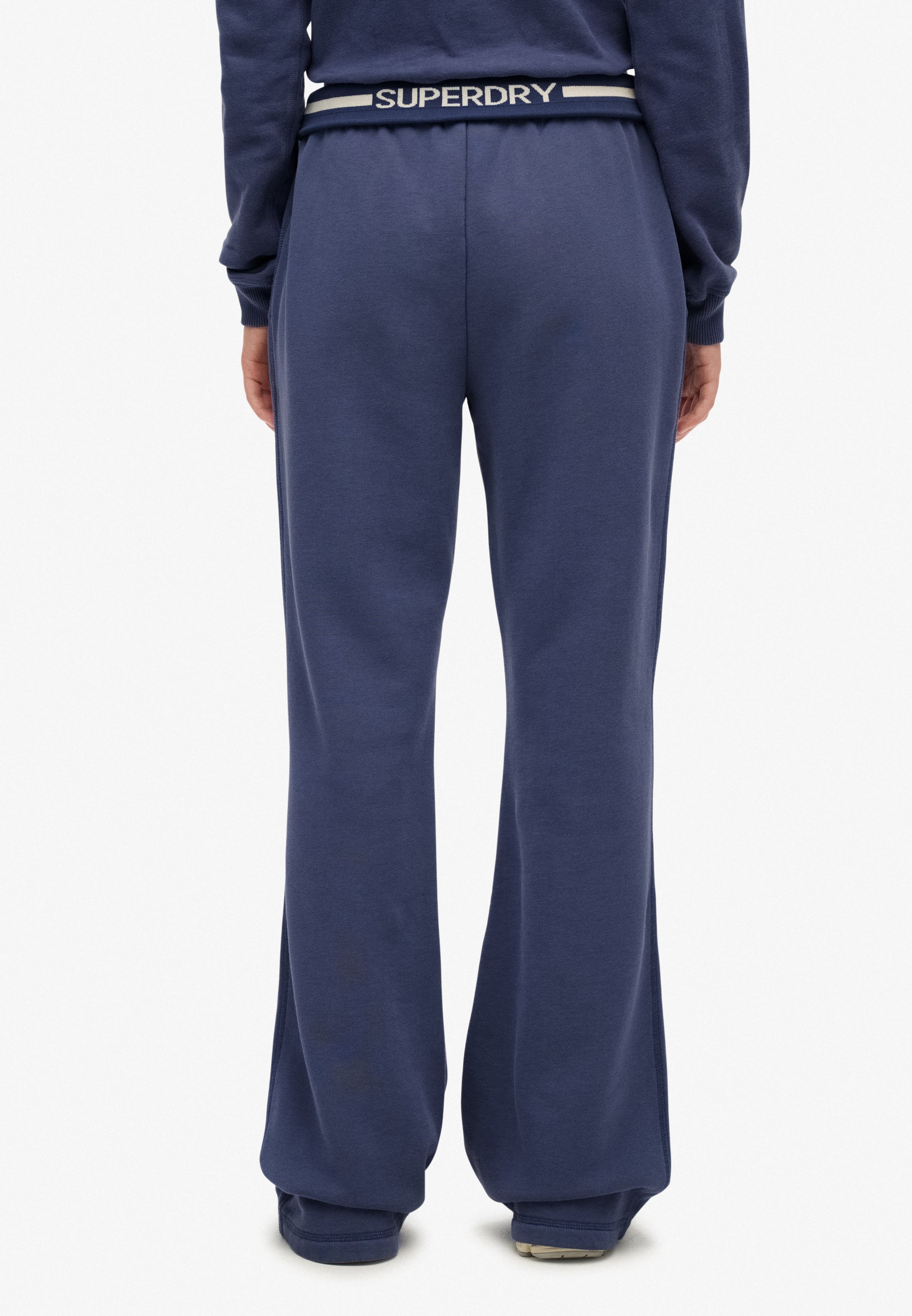 Athletic Essentials Logo Low Rise Flare Jogger