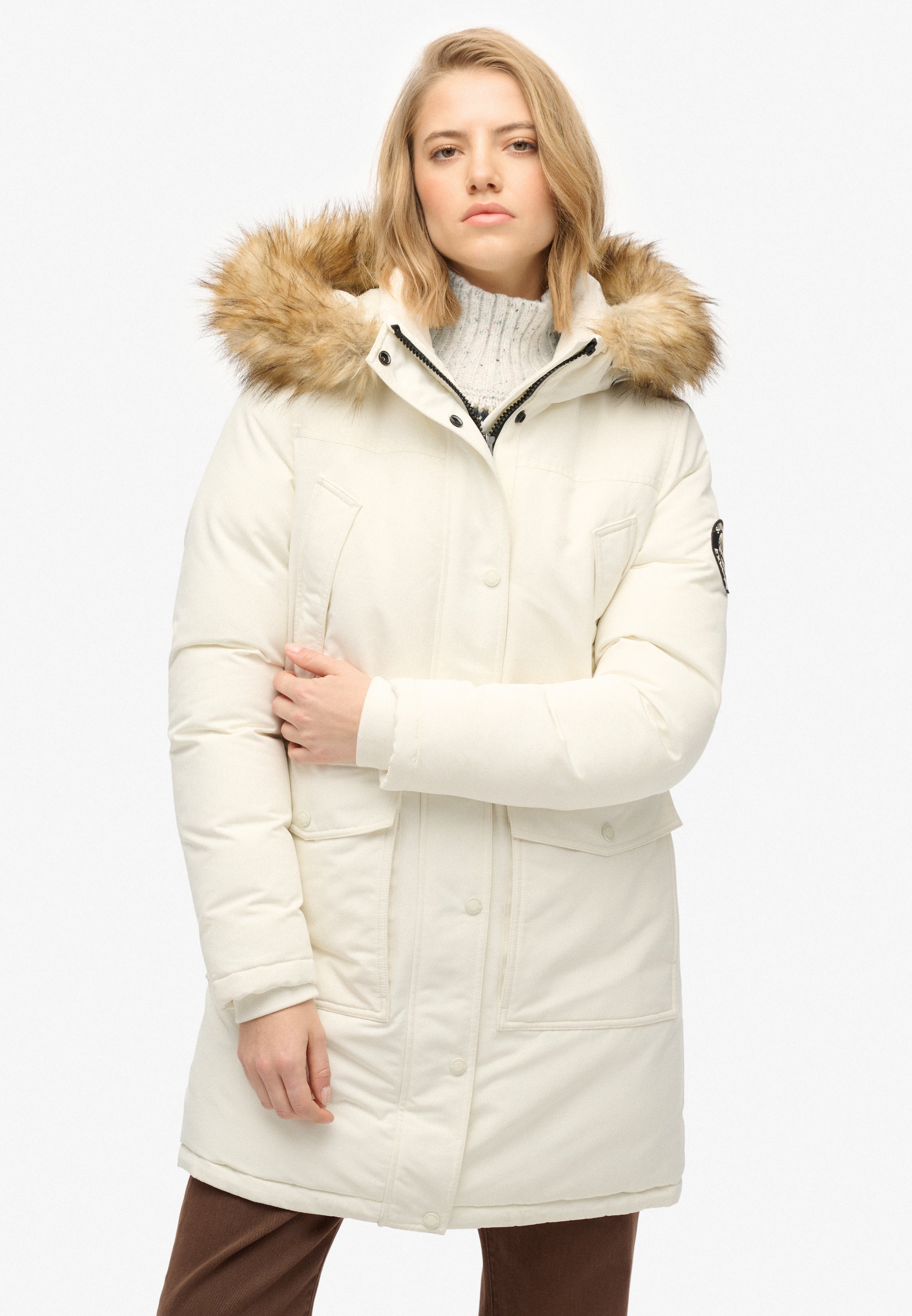 Everest Faux Fur Parka Coat
