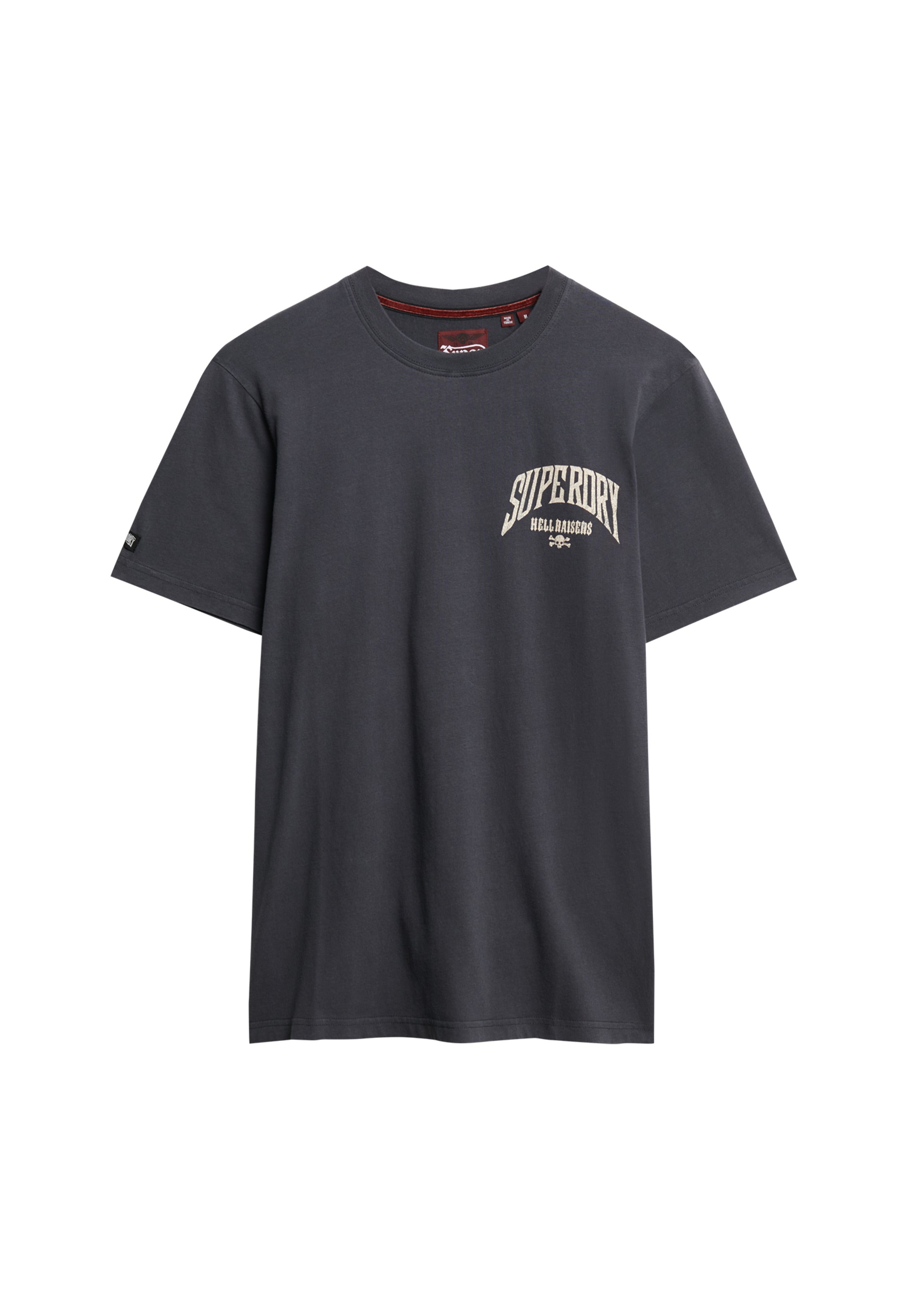 تيشيرت مريح بنمط موسيقى الروك للدراجات النارية