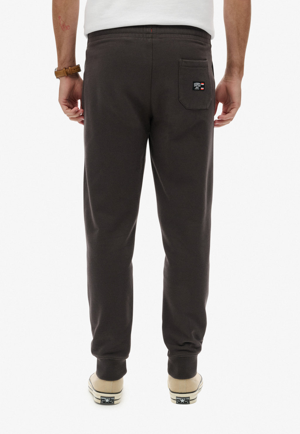 Essential Logo Half Brushed Joggers