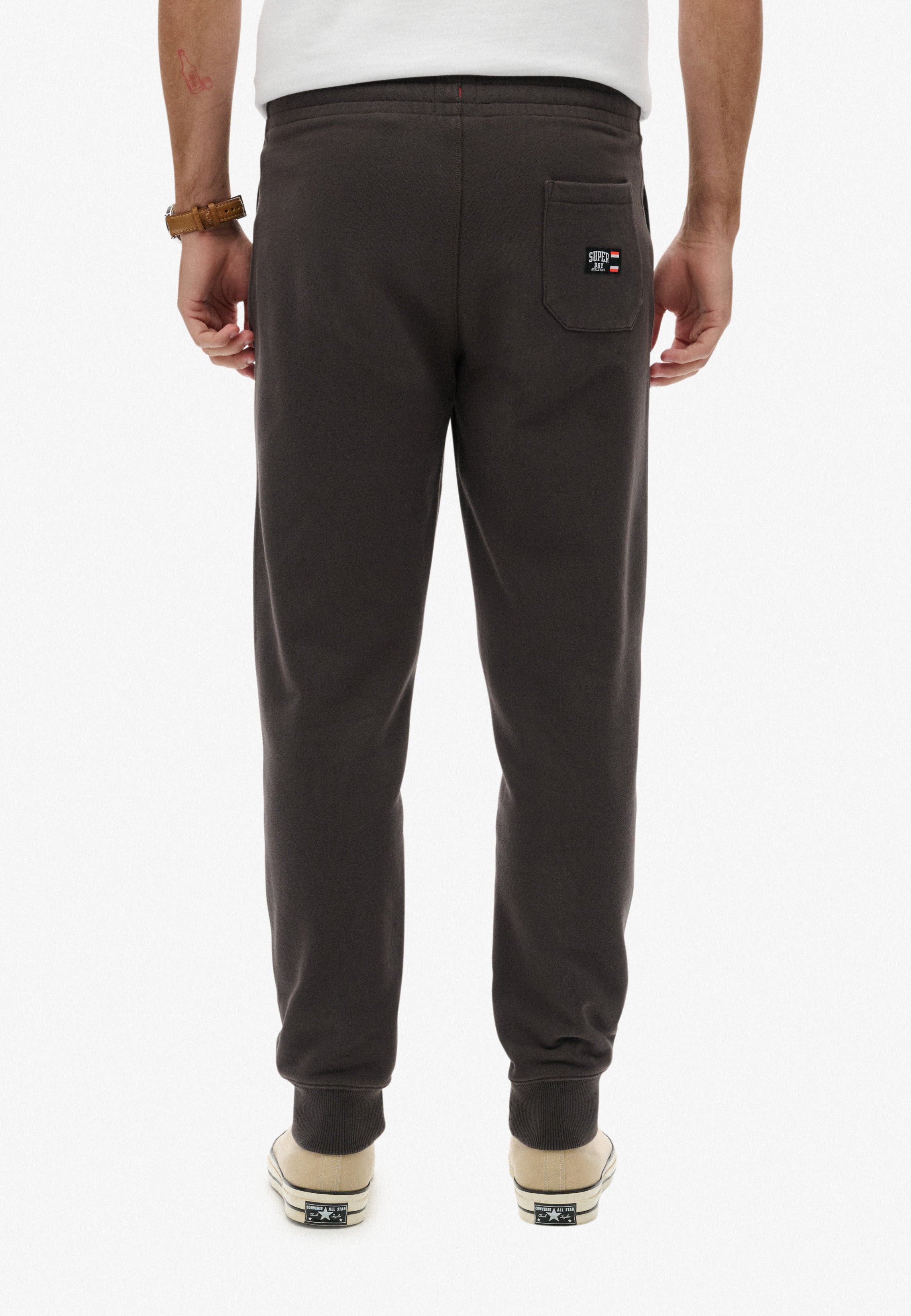 Essential Logo Half Brushed Joggers