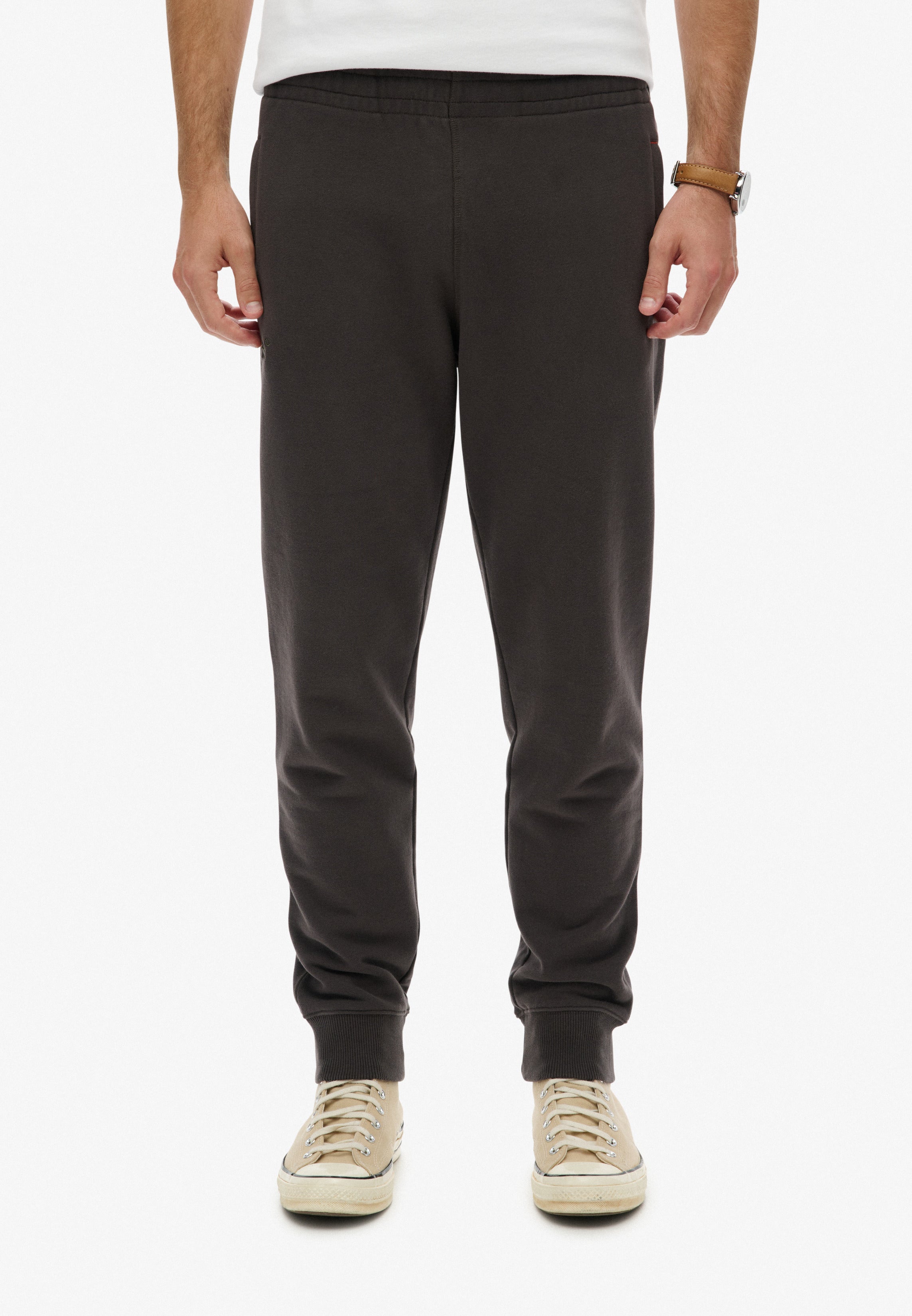 Essential Logo Half Brushed Joggers