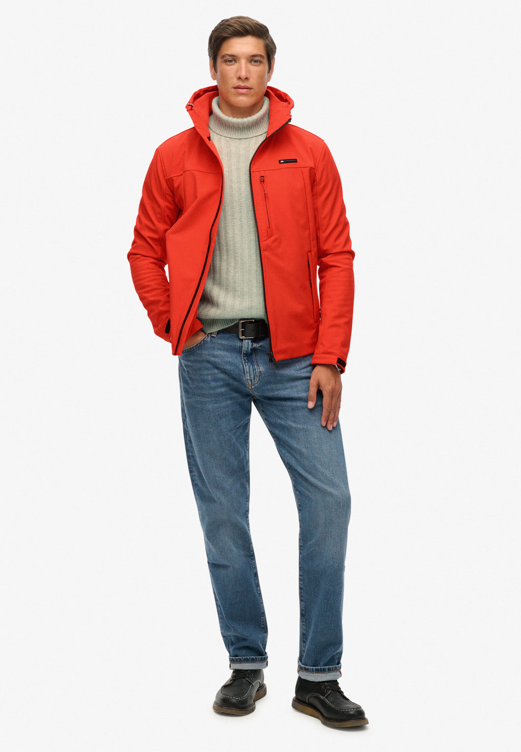Hooded Soft Shell Trekker Jacket
