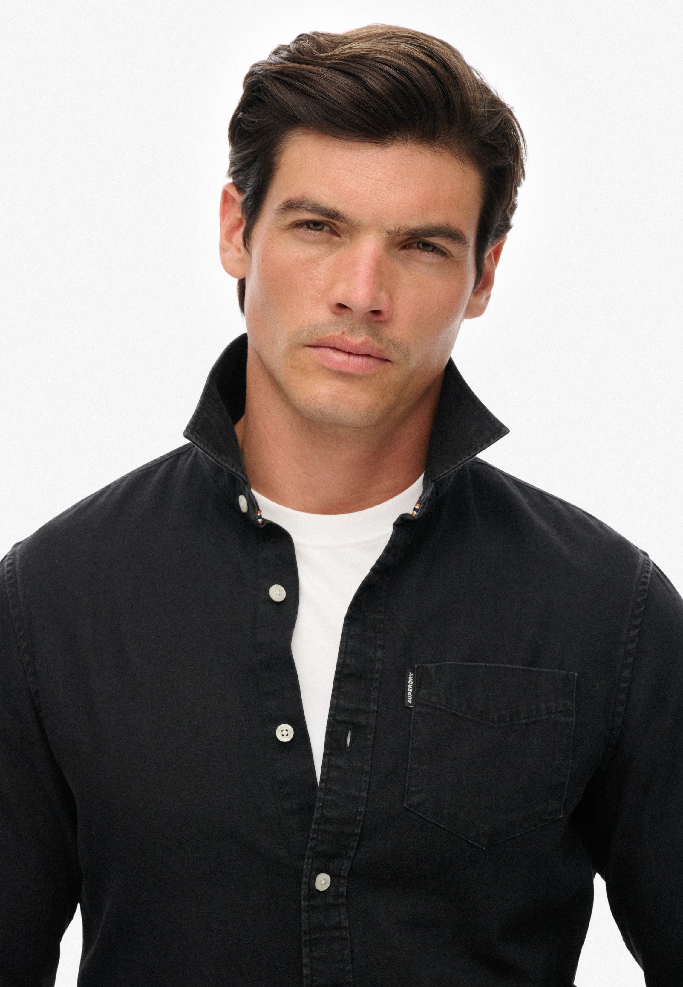 Essential Long Sleeve Denim Shirt