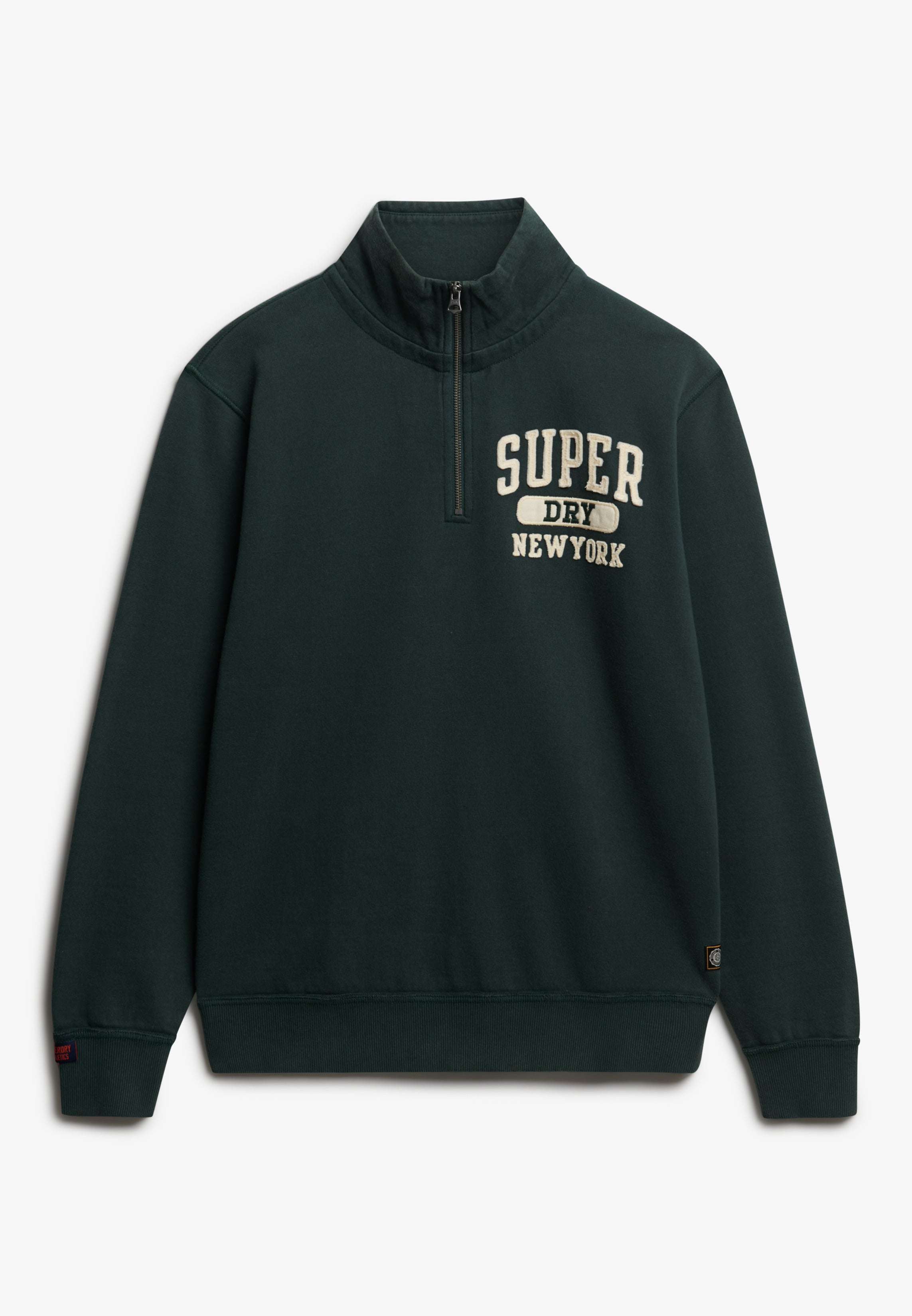 Vintage Athletic Zip Half-Zip Jumper