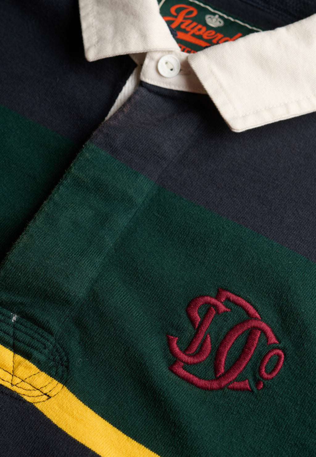 VINTAGE ATHLETIC STRIPE RUGBY