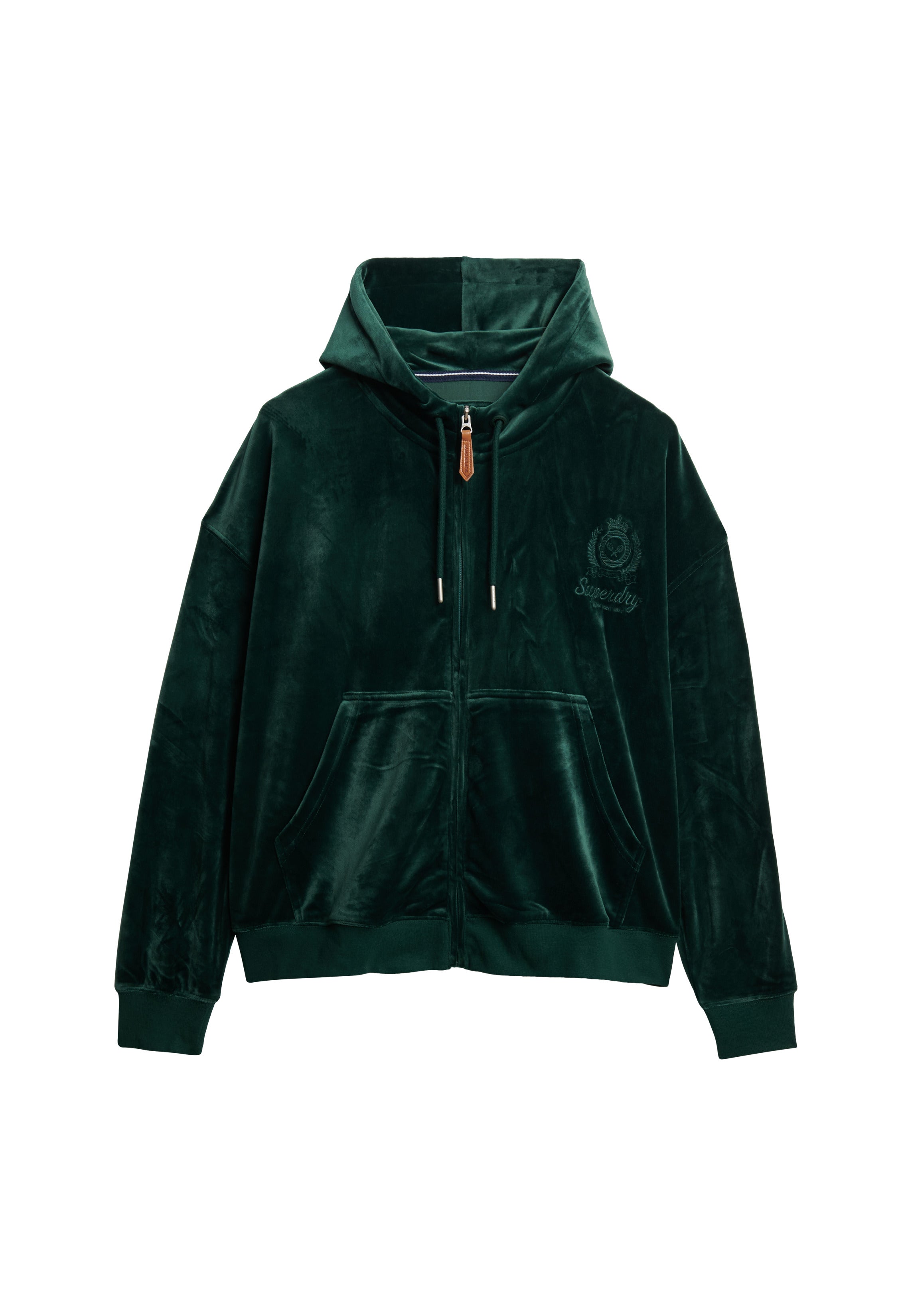 هودي مخملي بسحاب من كانتري كلوب