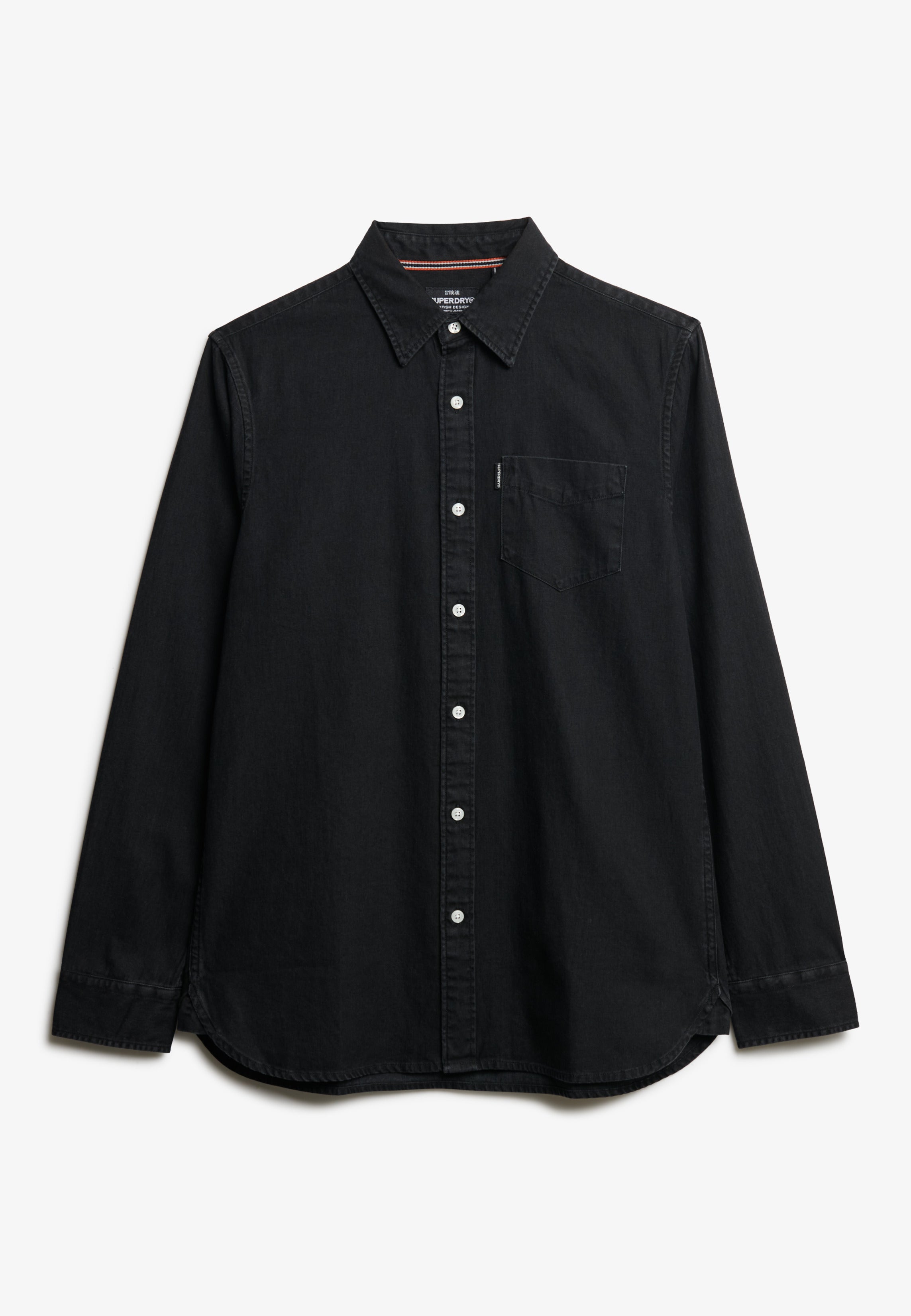 Essential Long Sleeve Denim Shirt