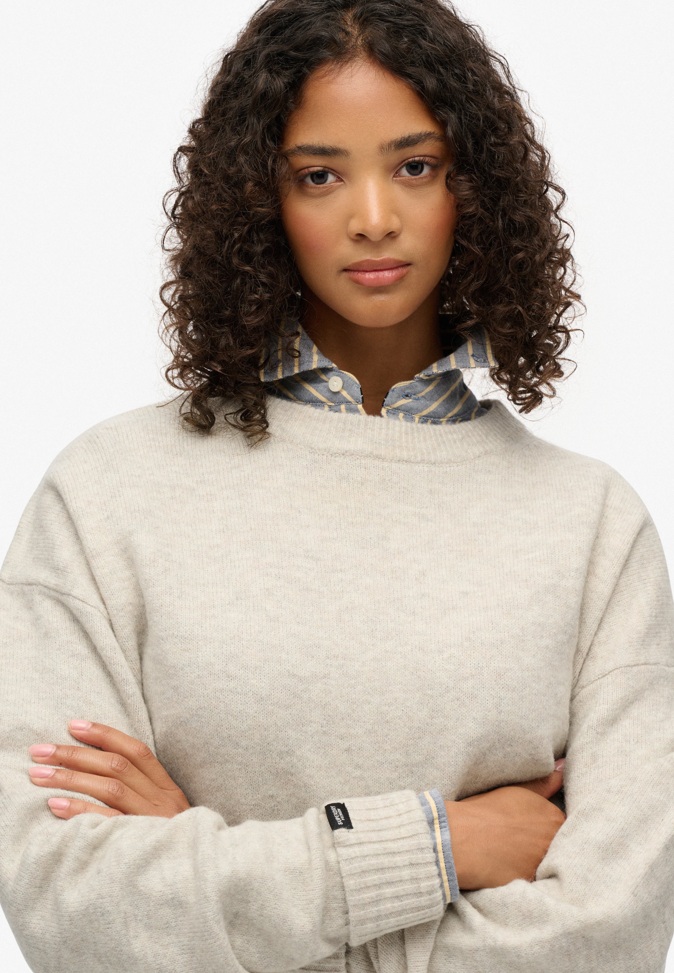 Slouchy Crew Neck Jumper