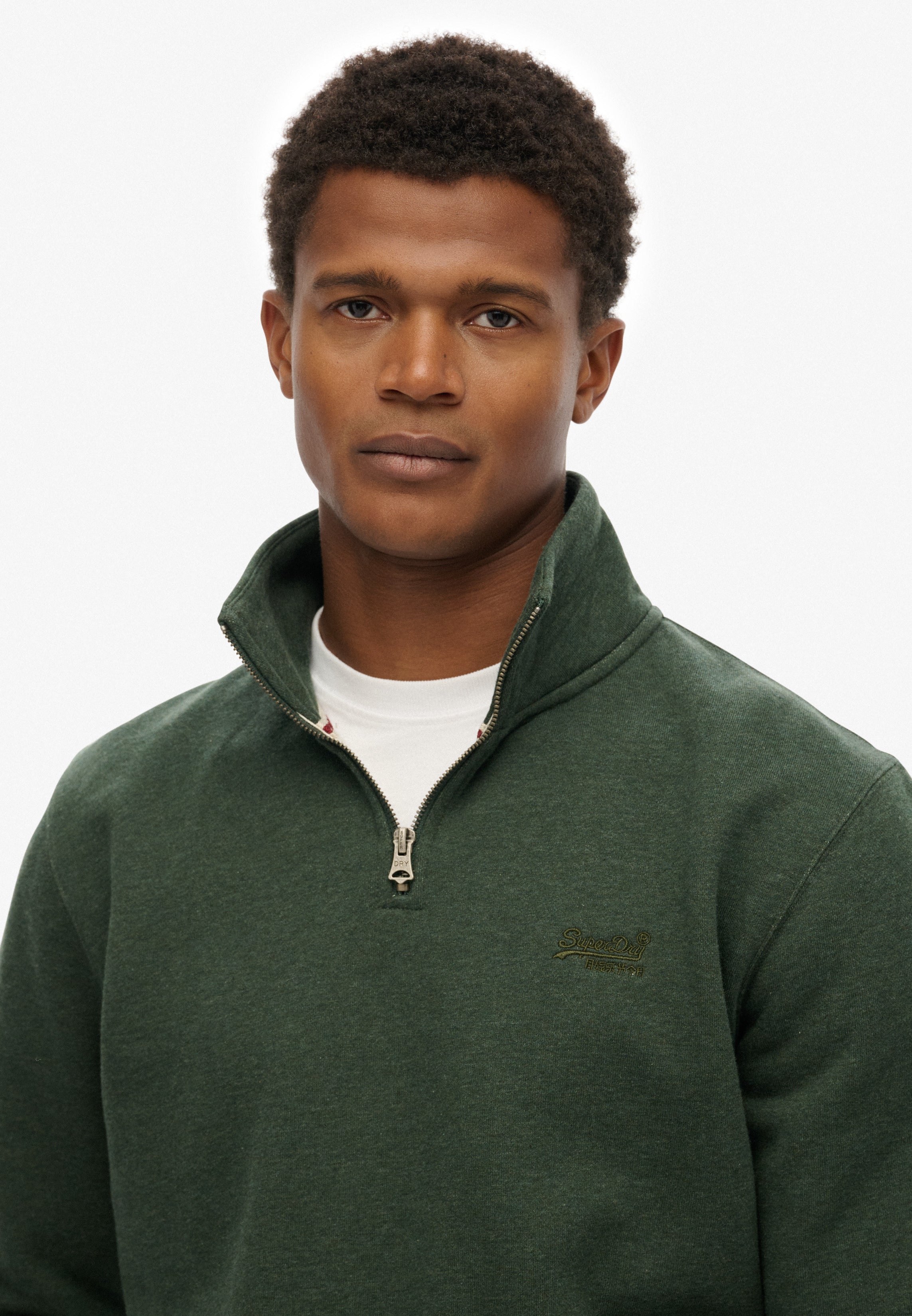 Essential Logo Half Zip Sweatshirt