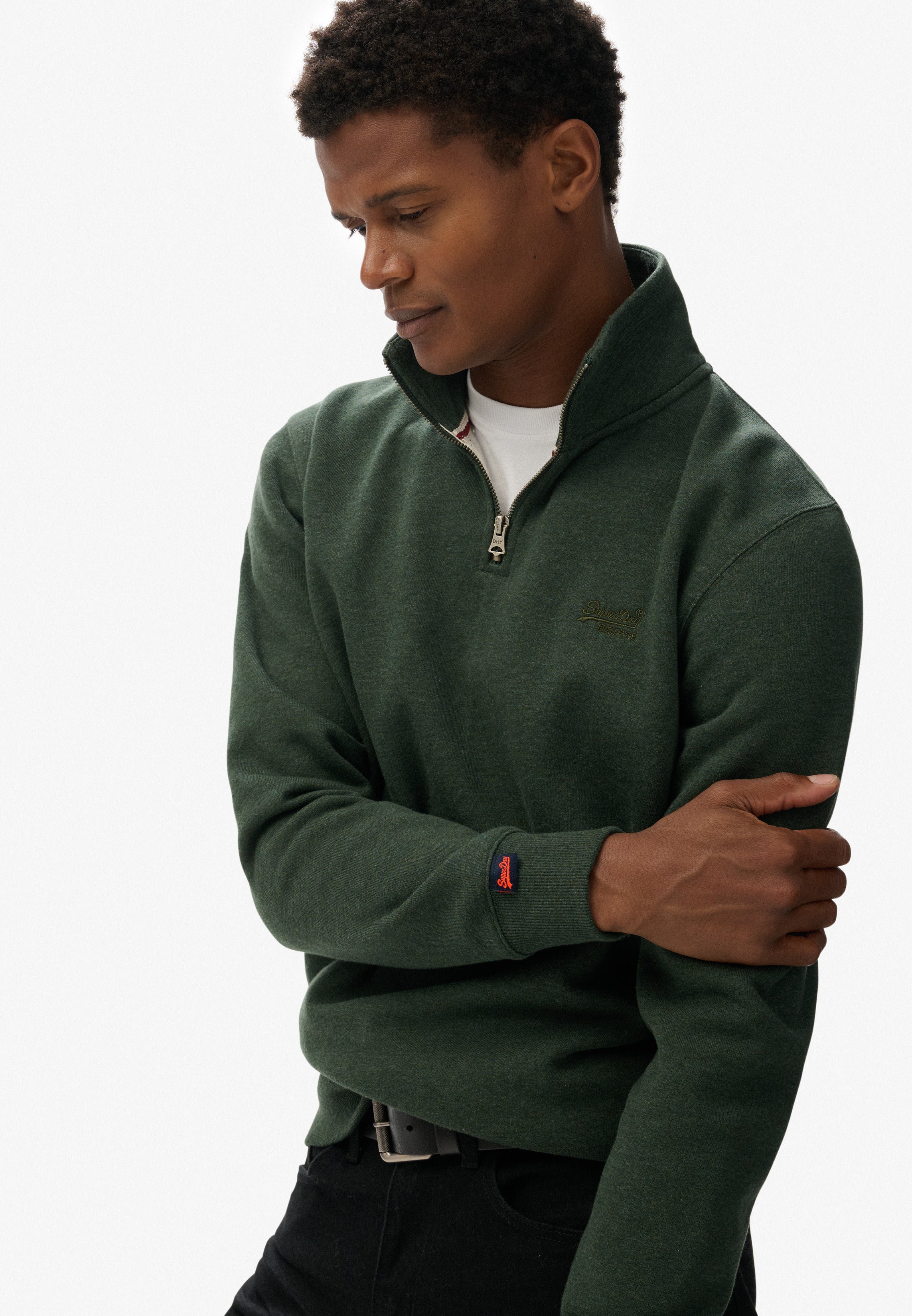 Essential Logo Half Zip Sweatshirt