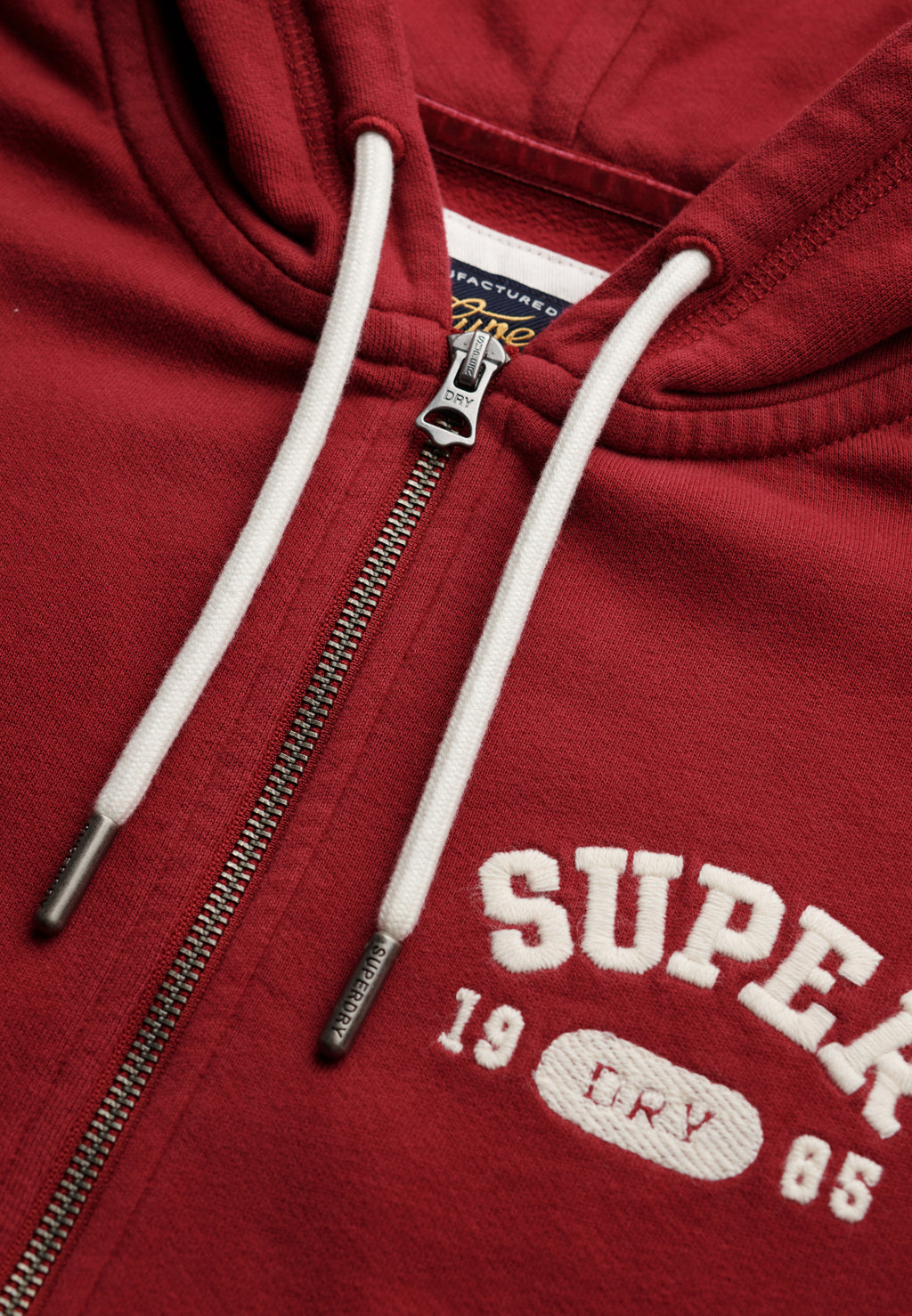 Athletic Essentials Relaxed Crop Zip-hoodie