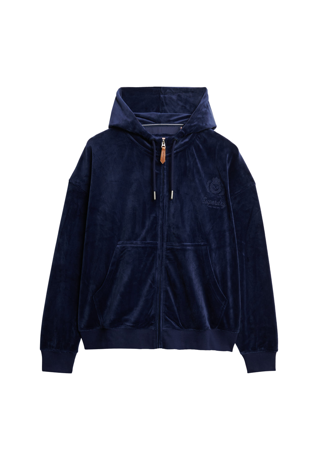 هودي مخملي بسحاب من كانتري كلوب