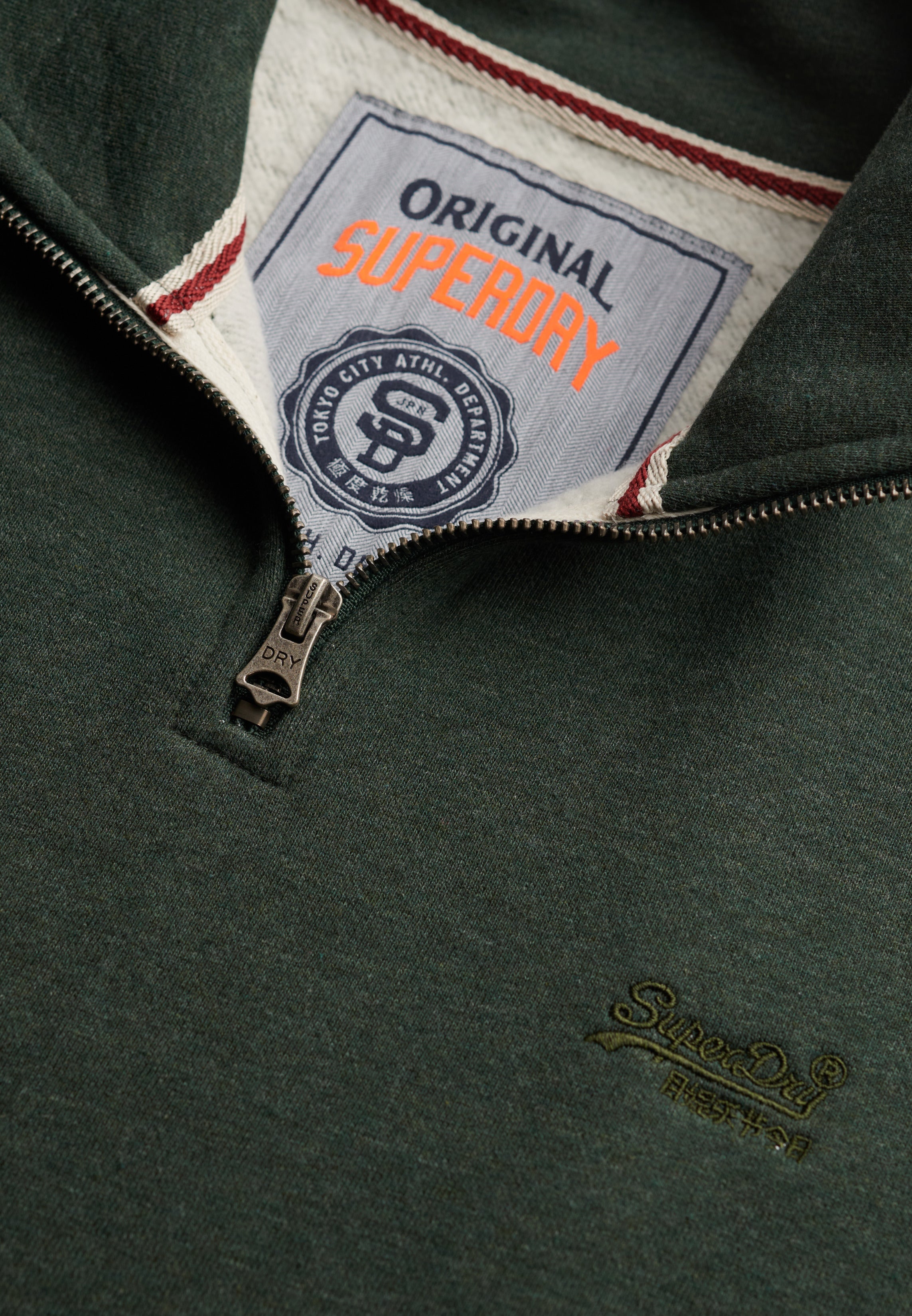 Essential Logo Half Zip Sweatshirt