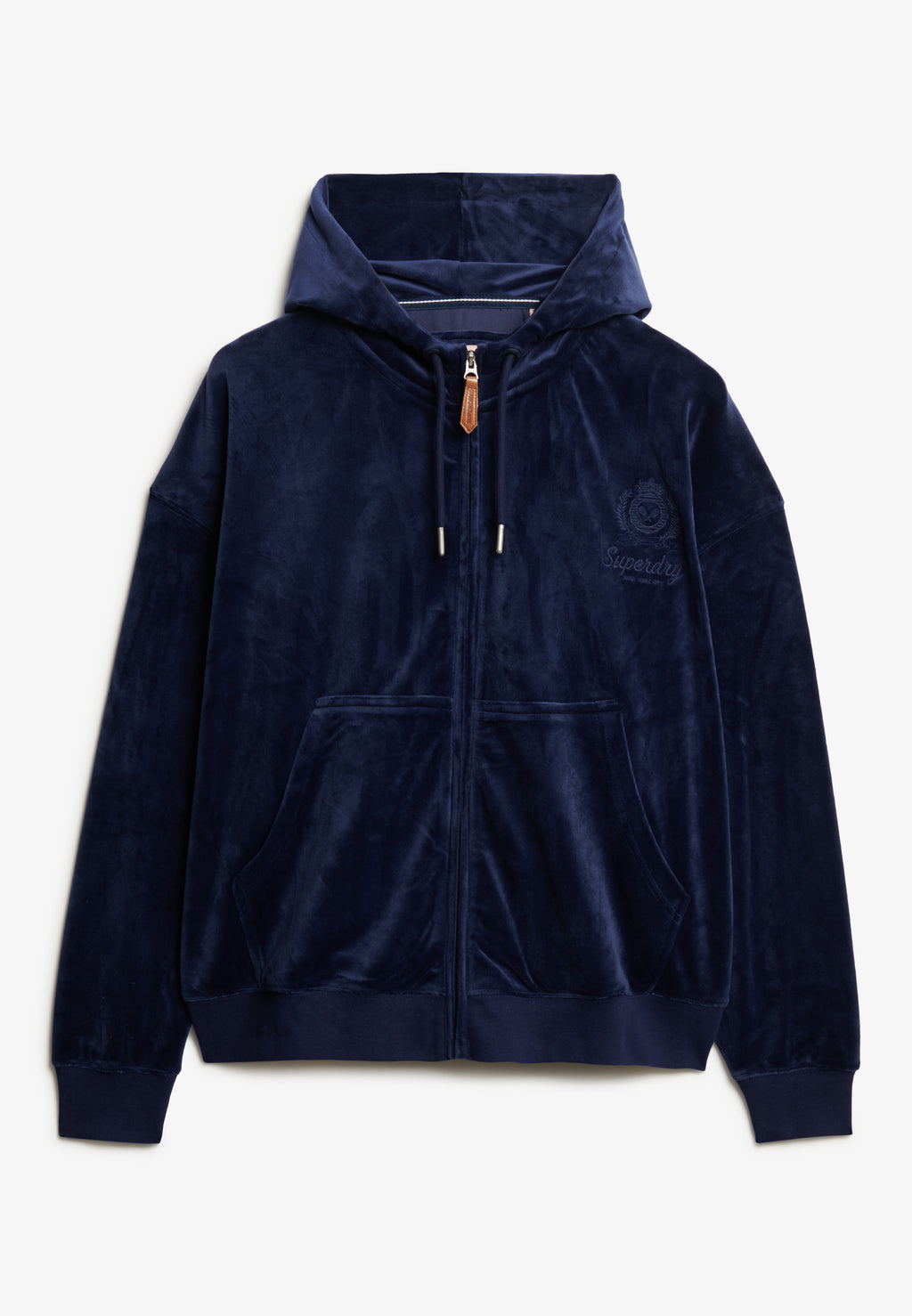 هودي مخملي بسحاب من كانتري كلوب