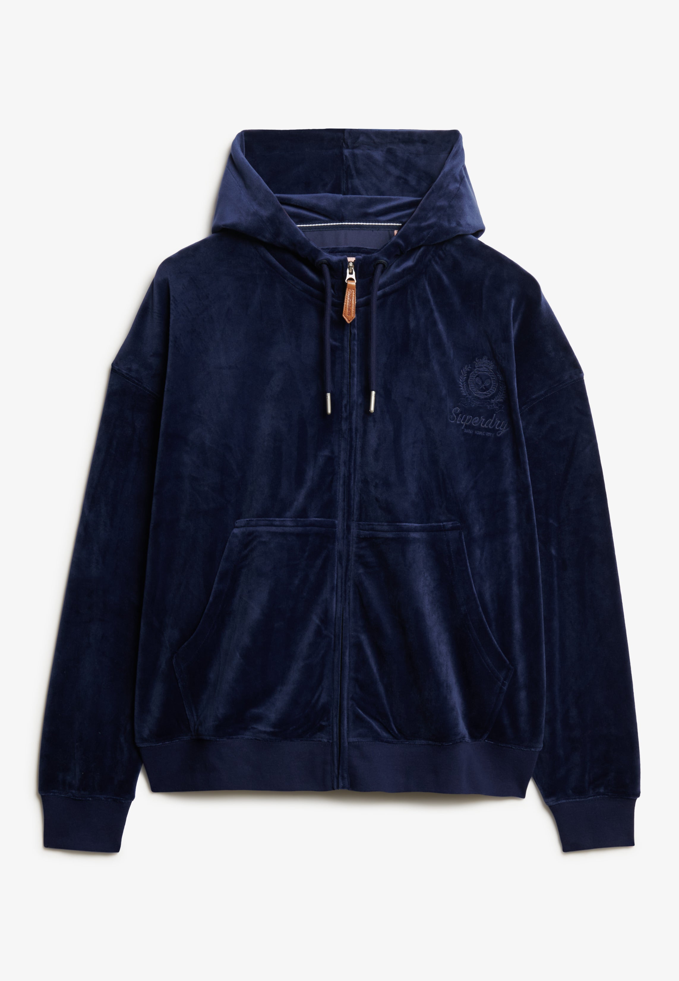 هودي مخملي بسحاب من كانتري كلوب