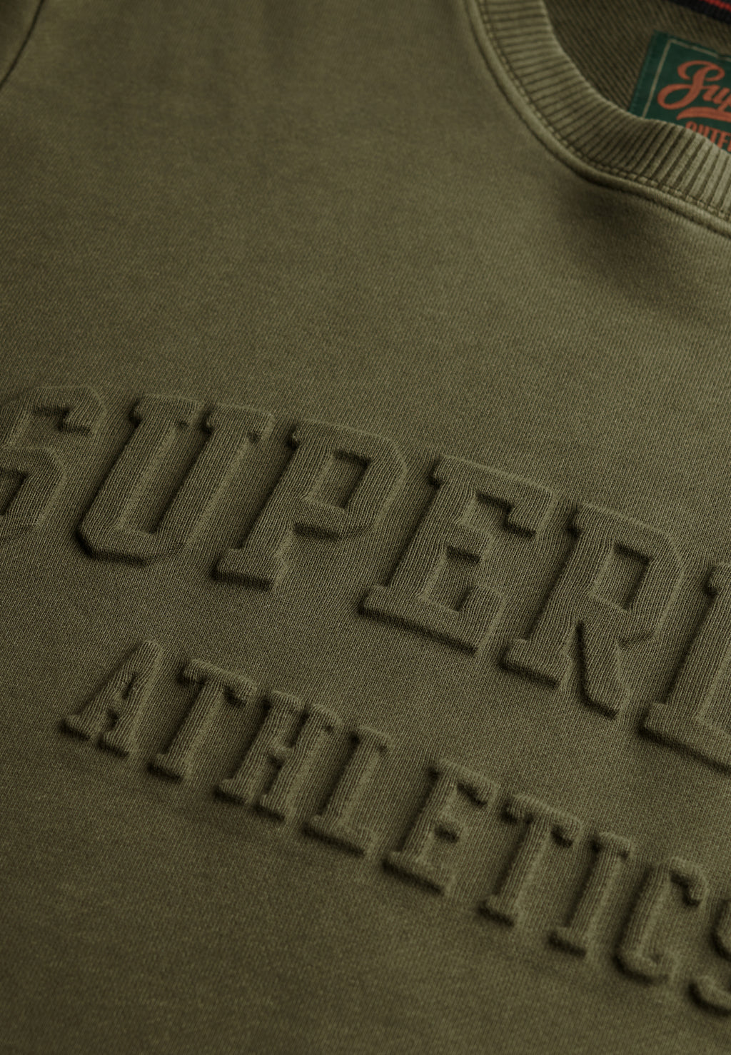 Athletic Embossed Sweatshirt