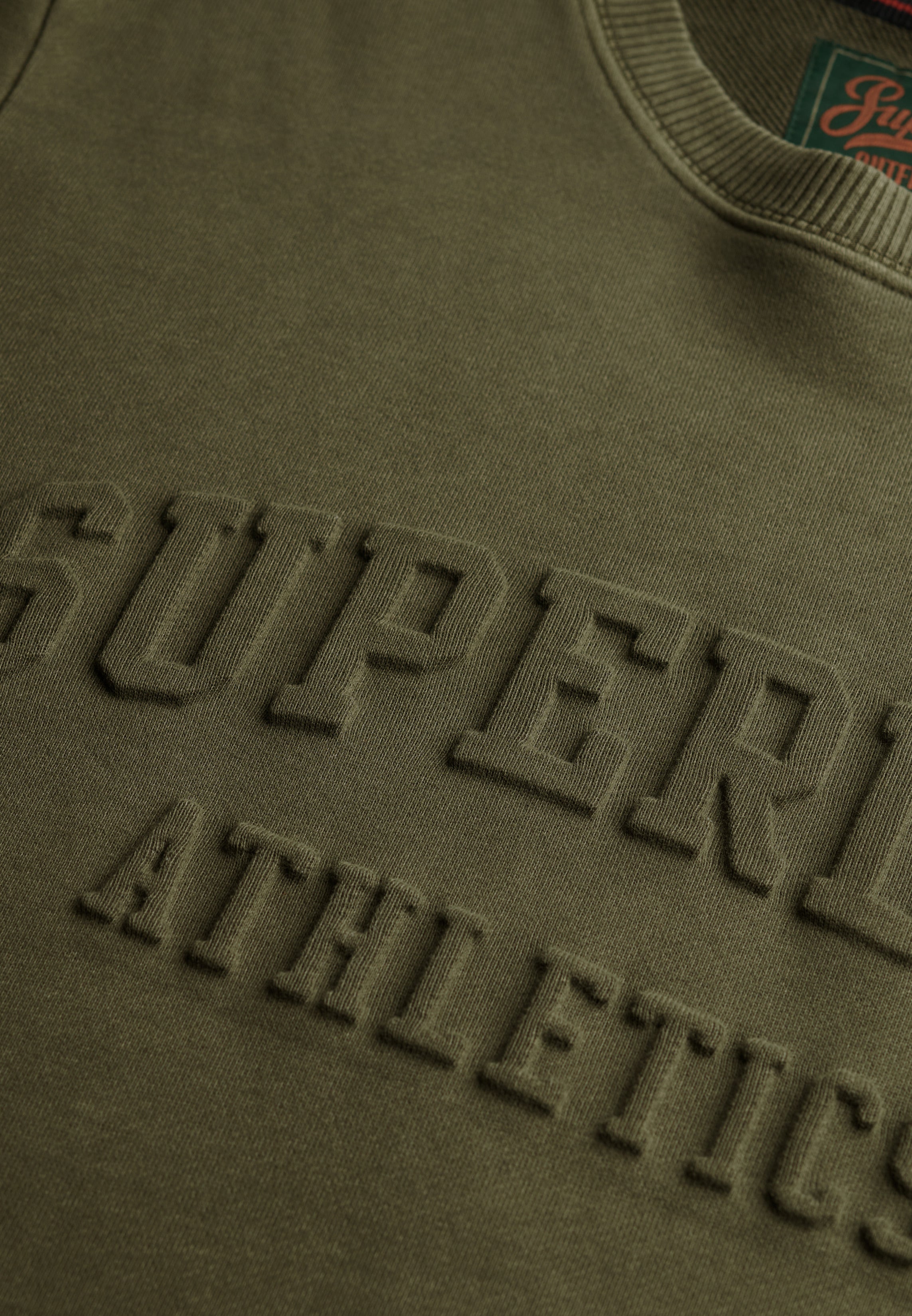 Athletic Embossed Sweatshirt
