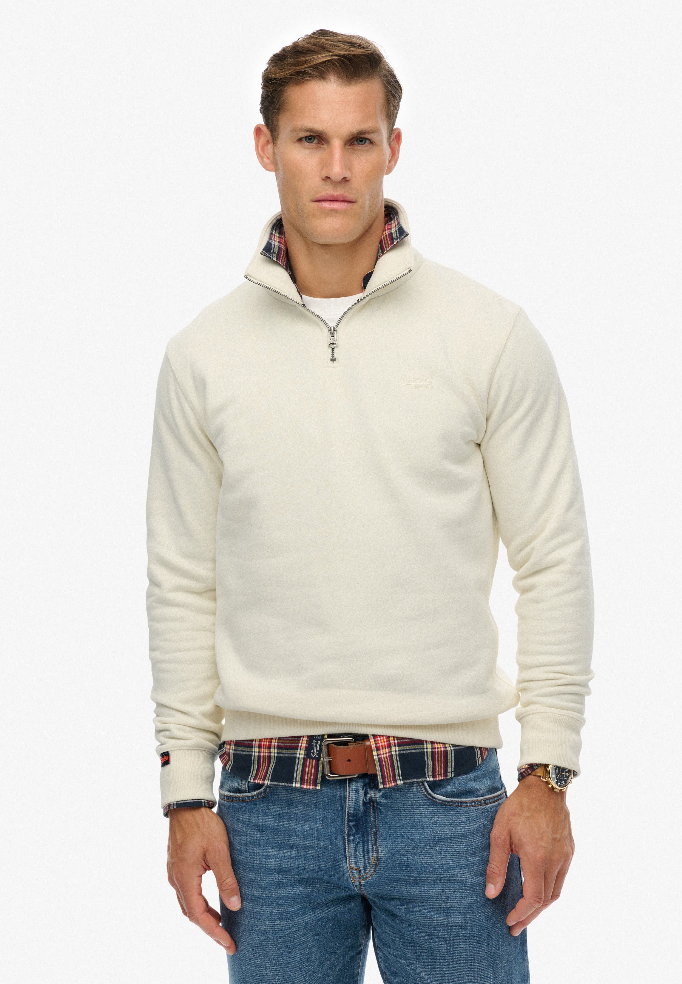 Essential Logo Half Zip Sweatshirt