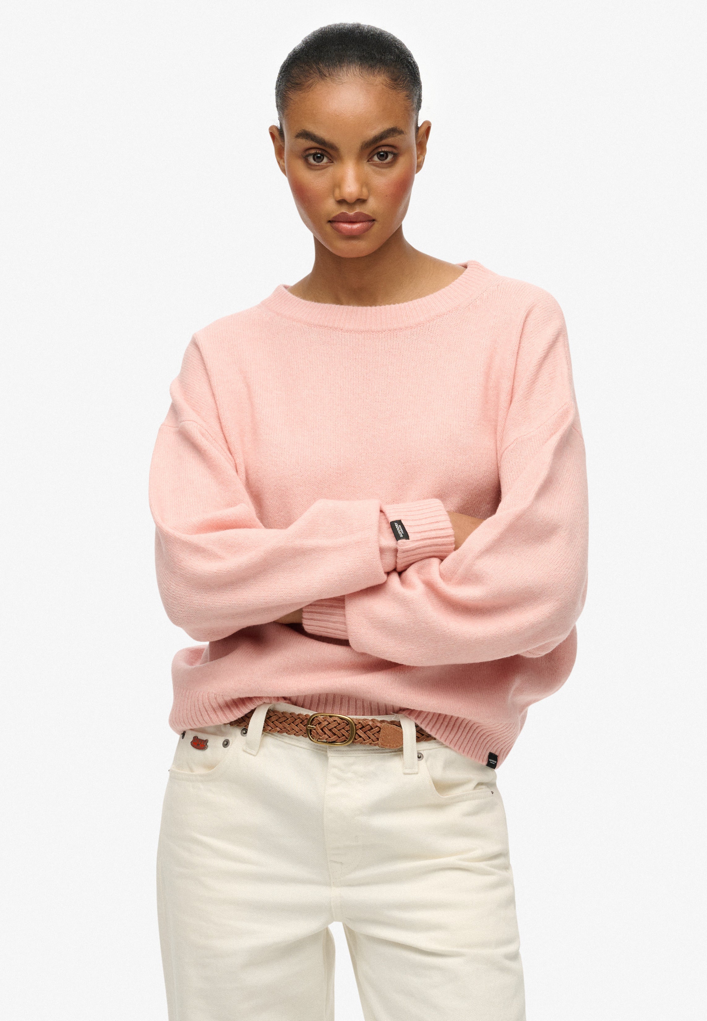 Slouchy Crew Neck Jumper