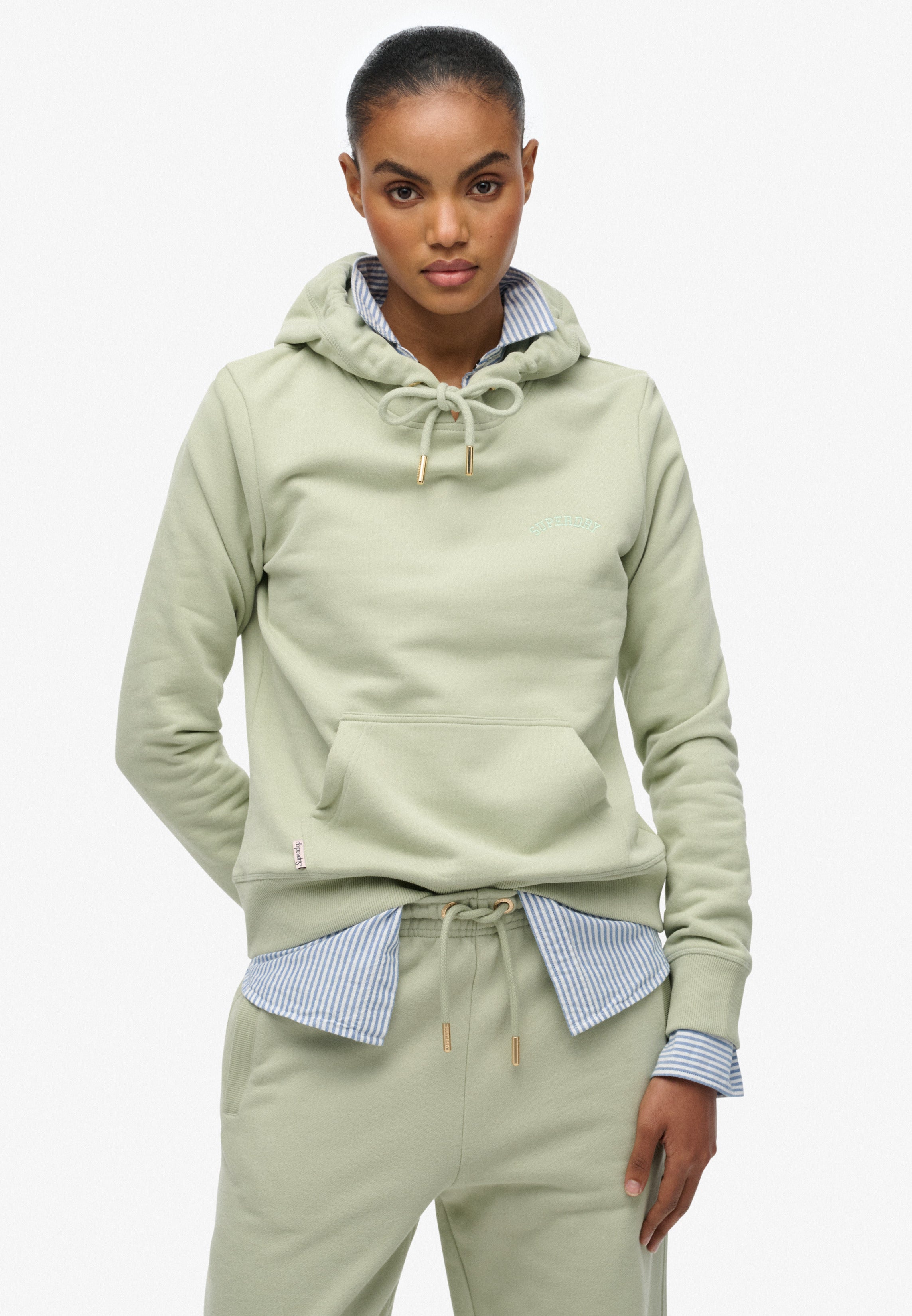 Essential Logo Embroidered Hoodie