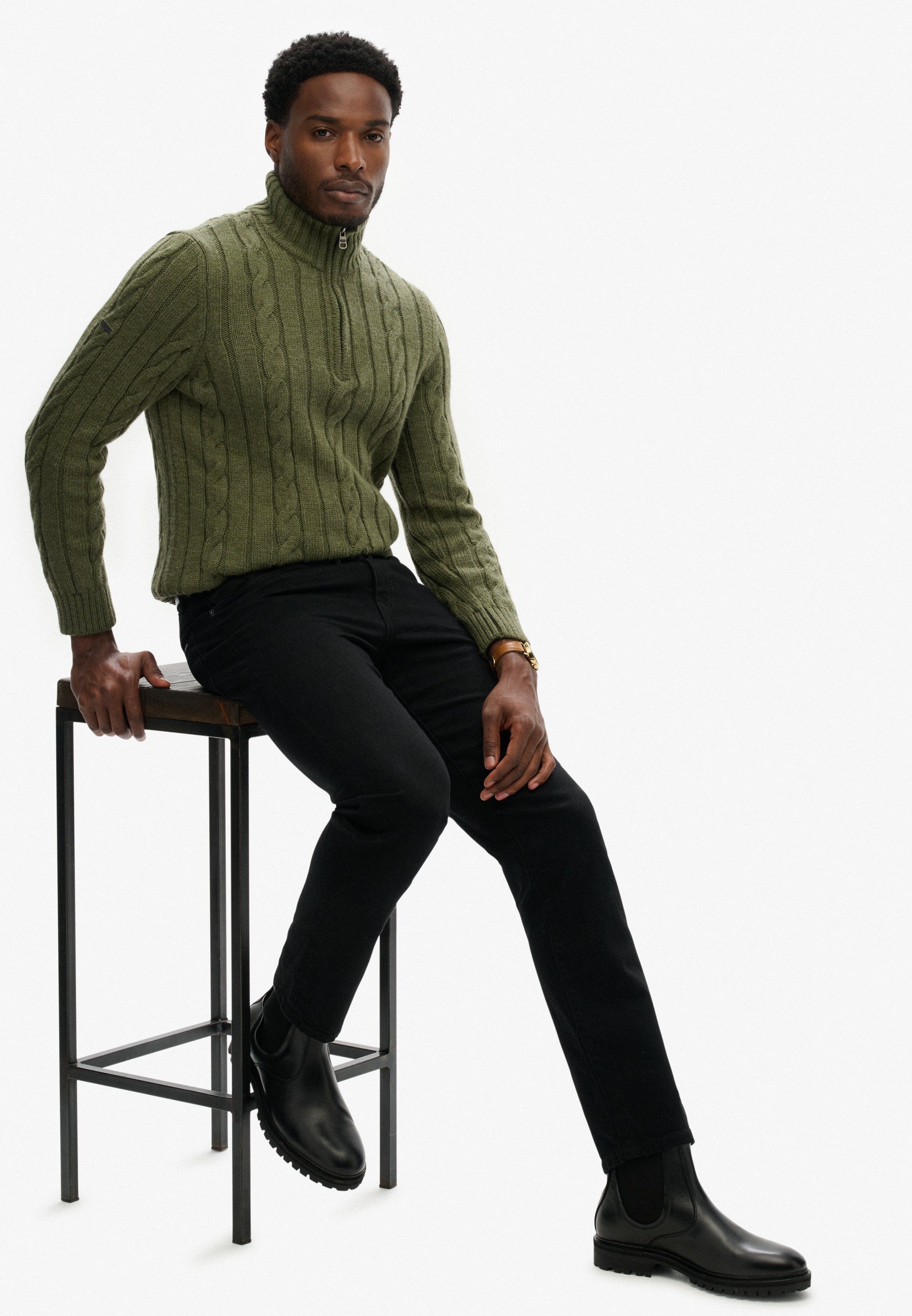 Organic Cotton Vintage Slim Straight Jeans