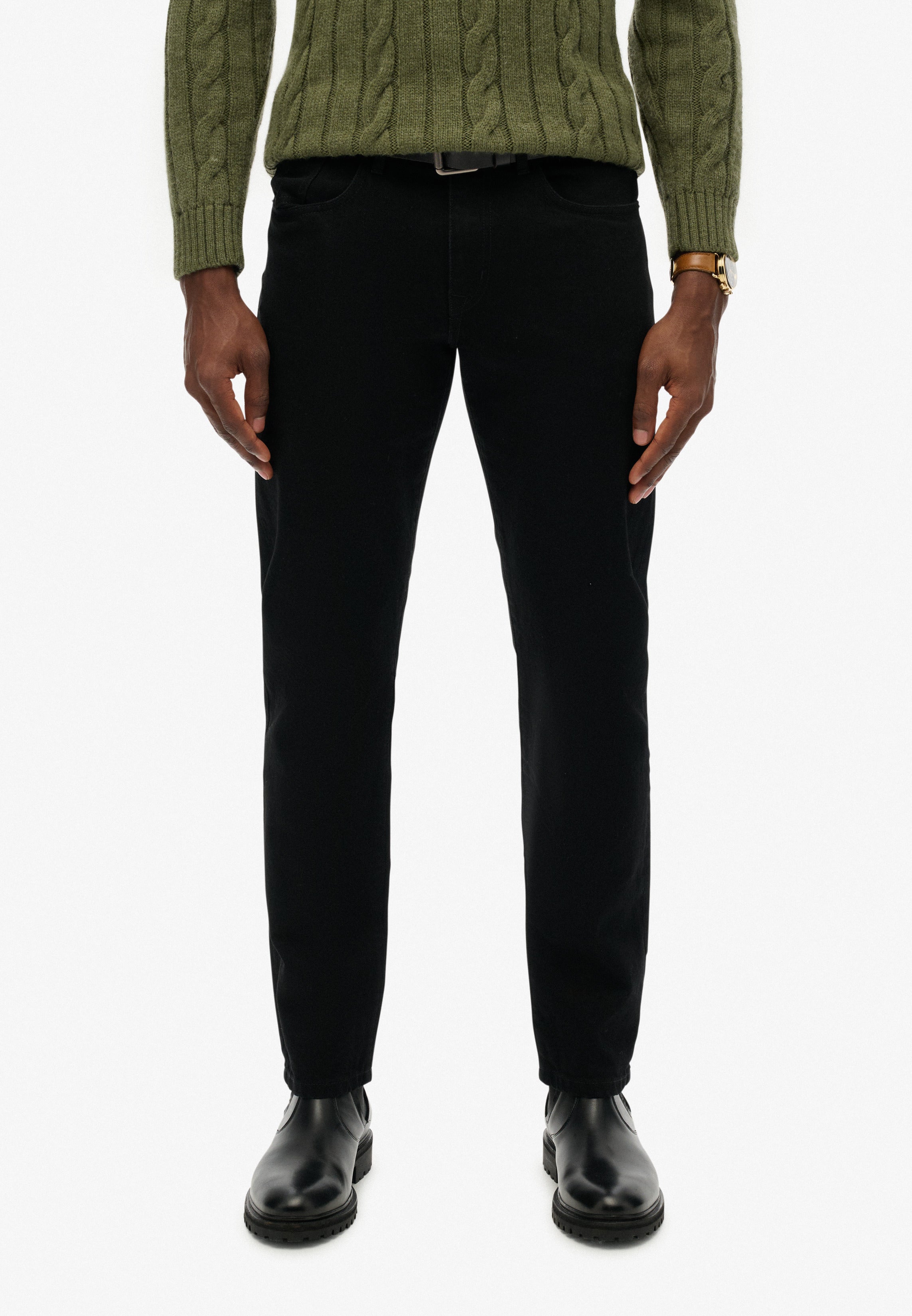 Organic Cotton Vintage Slim Straight Jeans