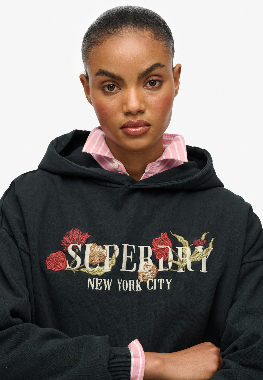 Night Garden Relaxed Hoodie