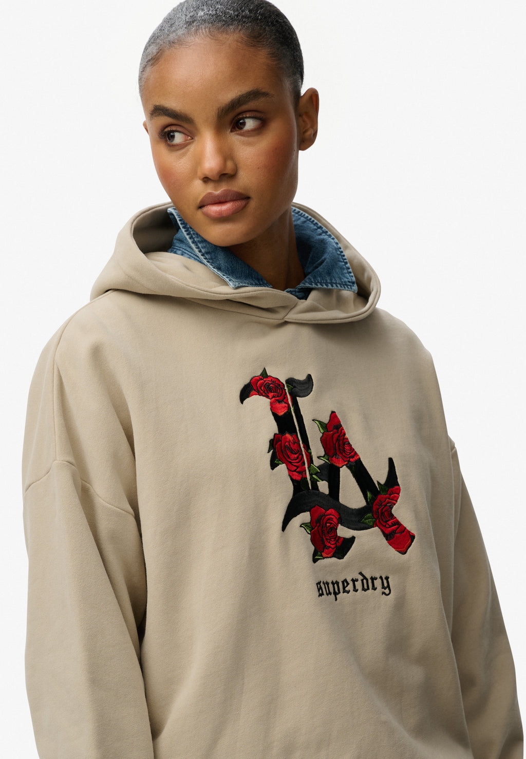 Night Garden Relaxed Hoodie