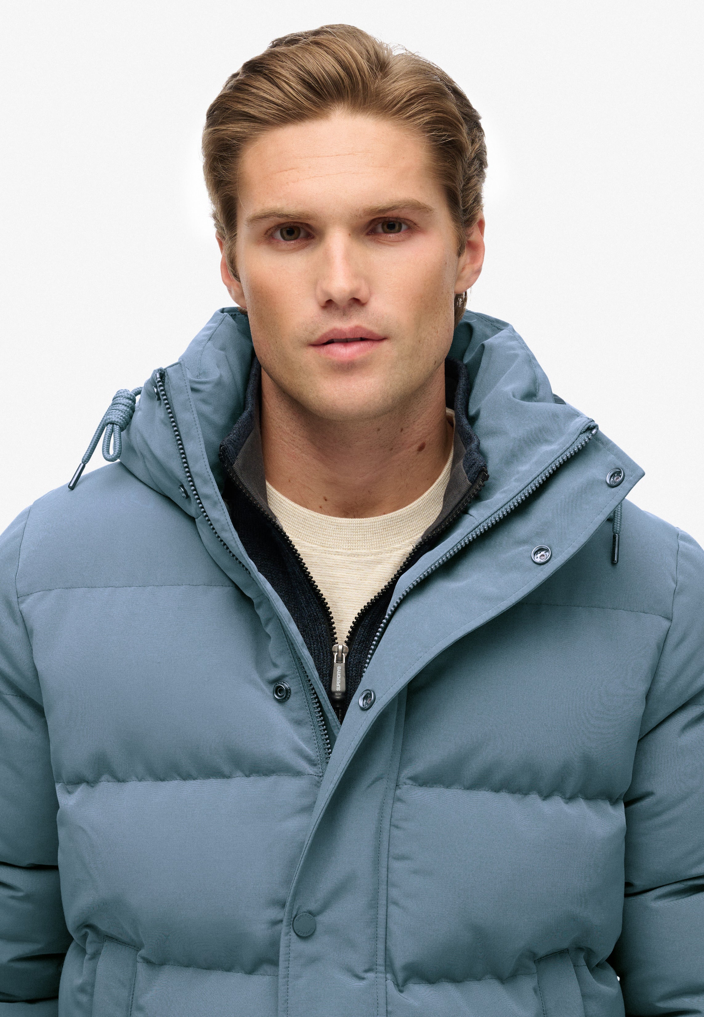 Everest Short Hooded Puffer Jacket