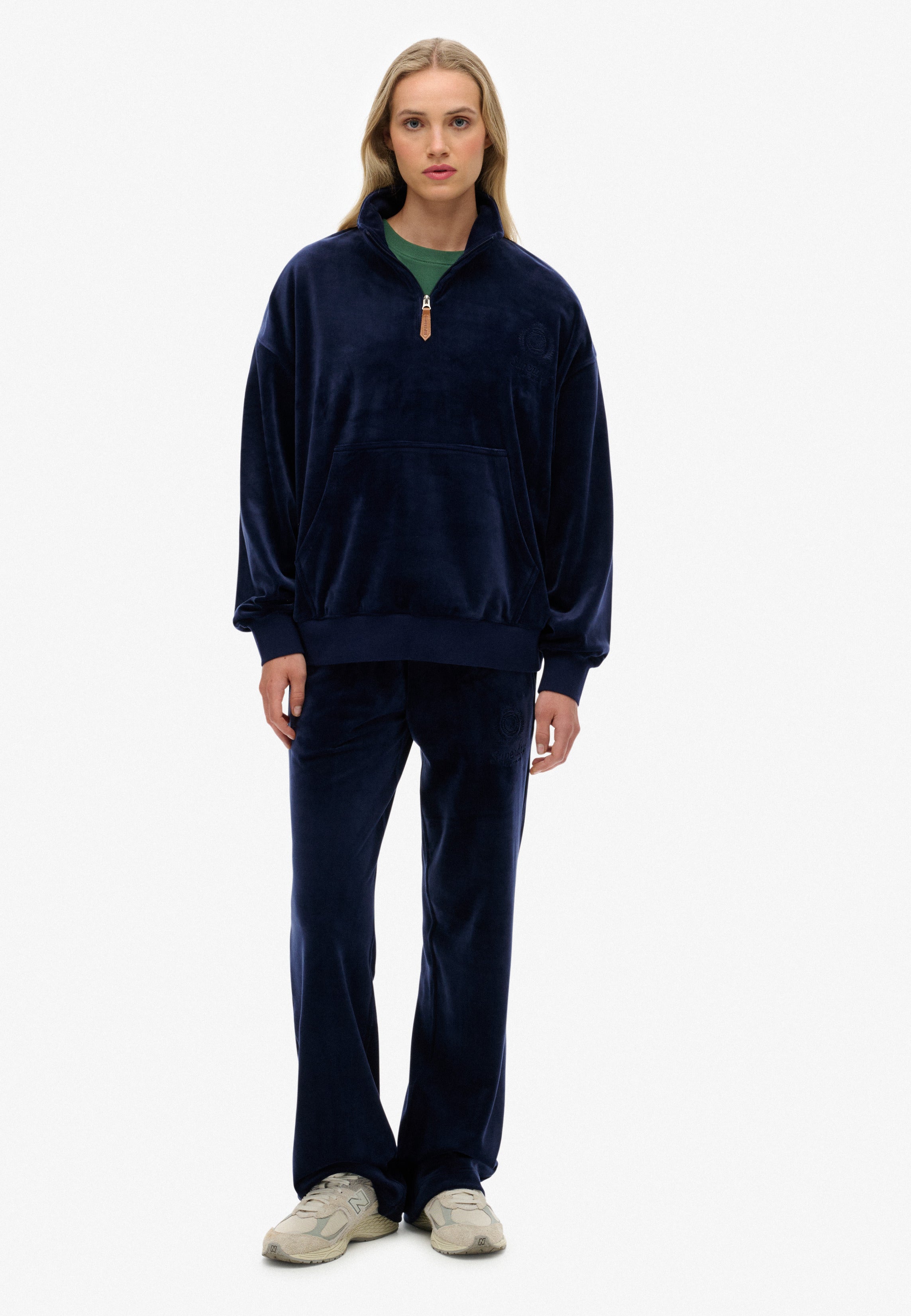Country Club Velour Quarter Zip