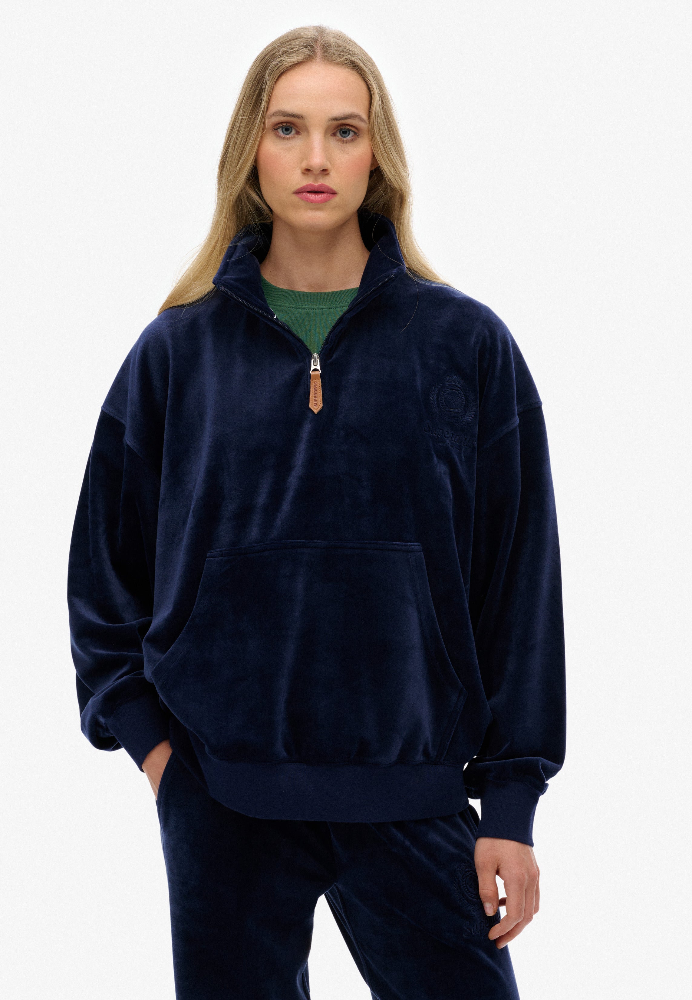 Country Club Velour Quarter Zip