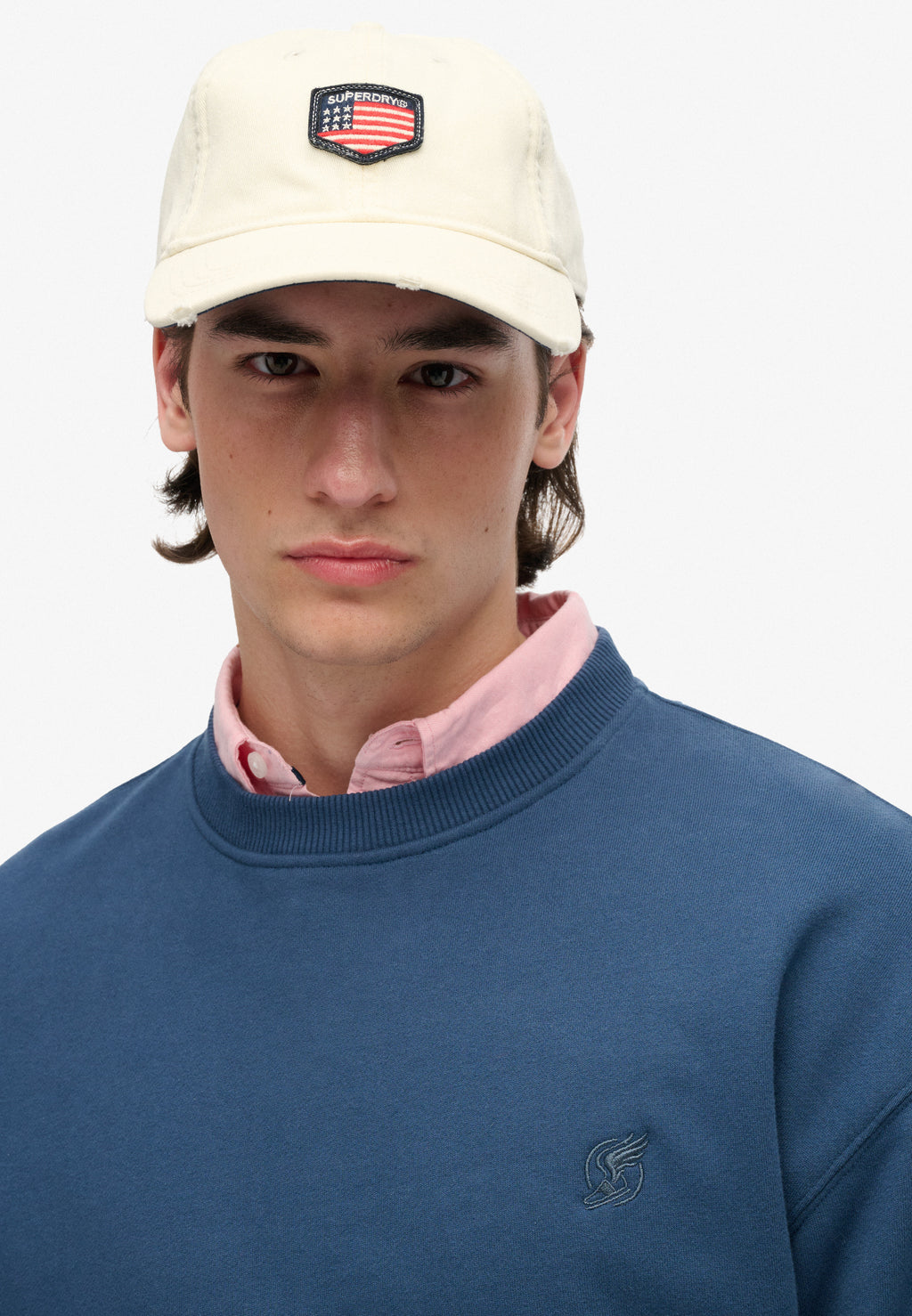 Blank Oversized Crew Sweatshirt