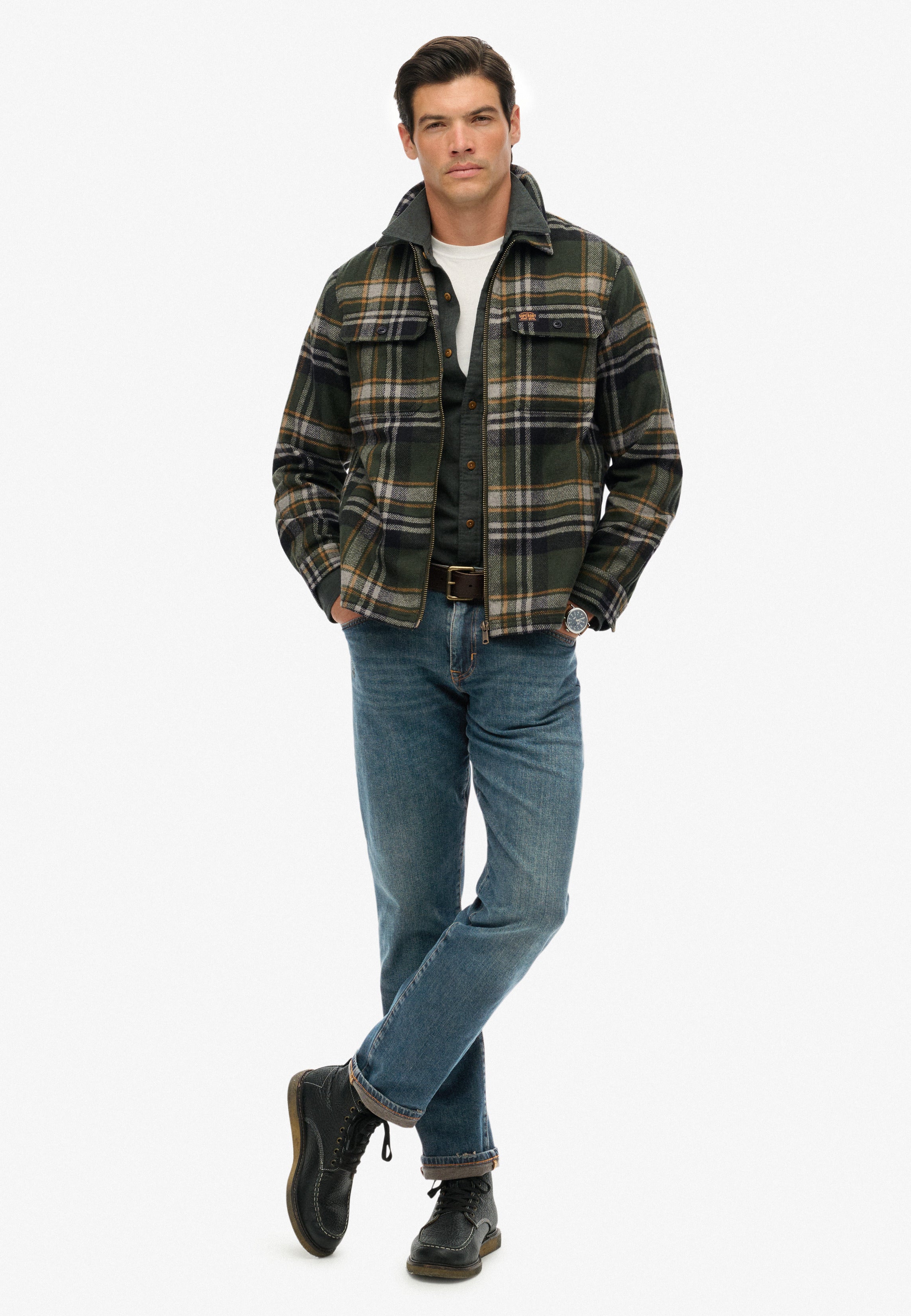 Wool Miller Zip Overshirt