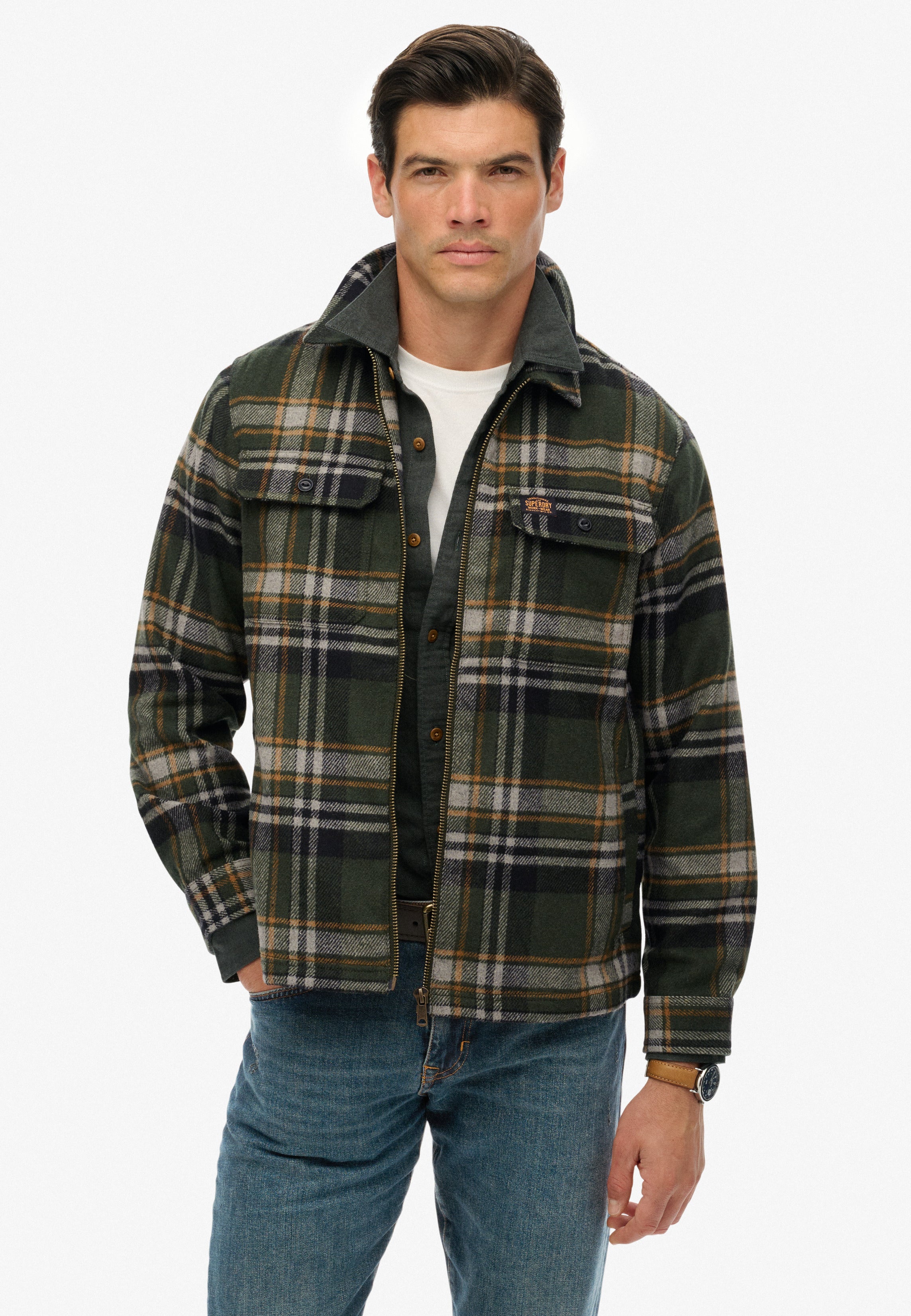 Wool Miller Zip Overshirt