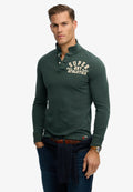 Vintage Athletic Long Sleeve Polo
