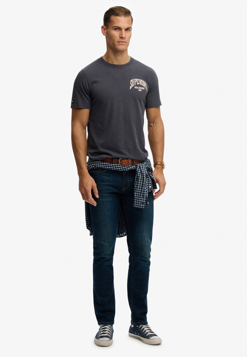 تيشيرت مريح بنمط موسيقى الروك للدراجات النارية