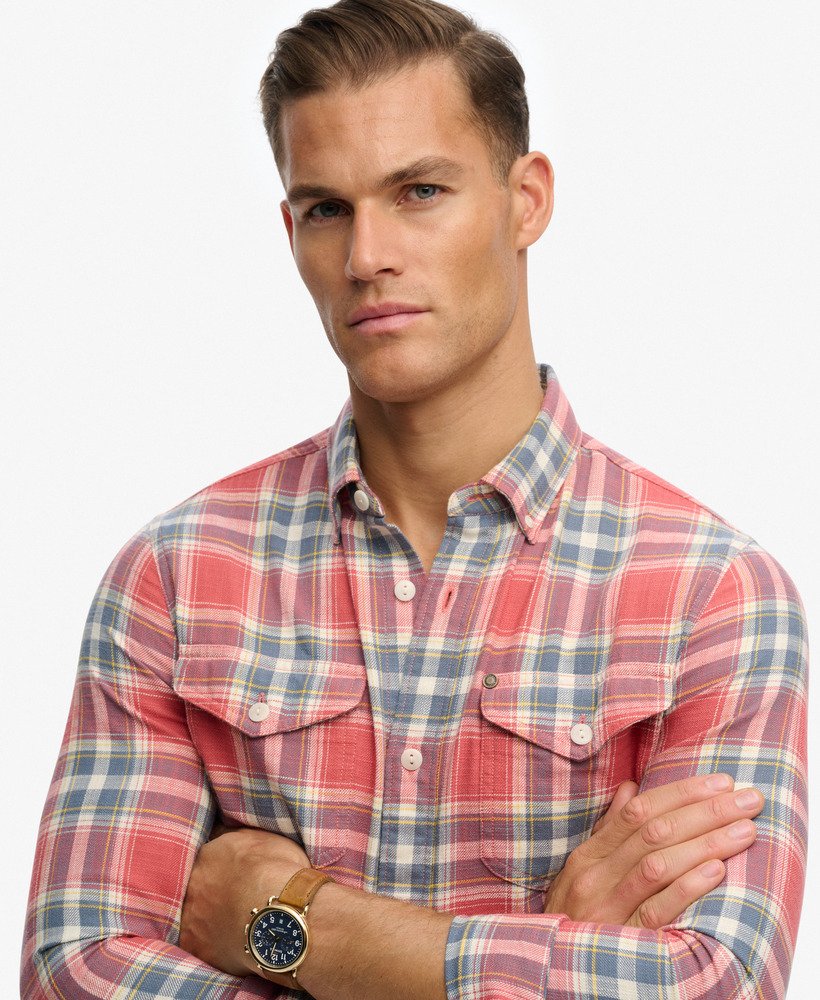 قميص كاروهات لايت من ميرشانت